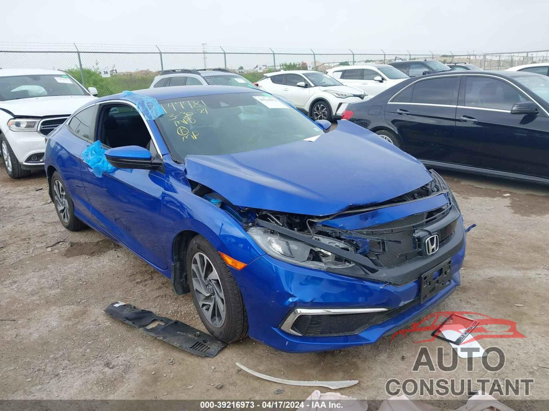 HONDA CIVIC 2020 - 2HGFC4B66LH303487