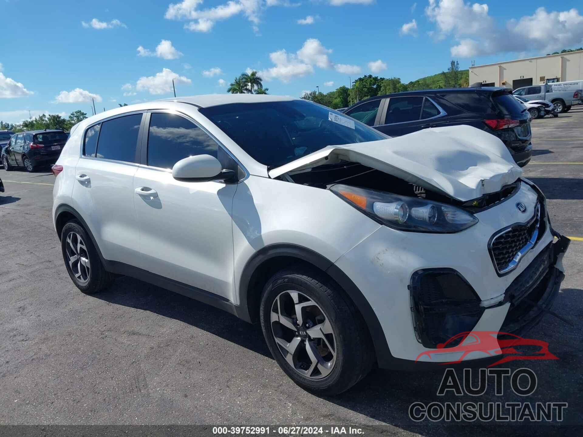 KIA SPORTAGE 2021 - KNDPM3AC2M7937247