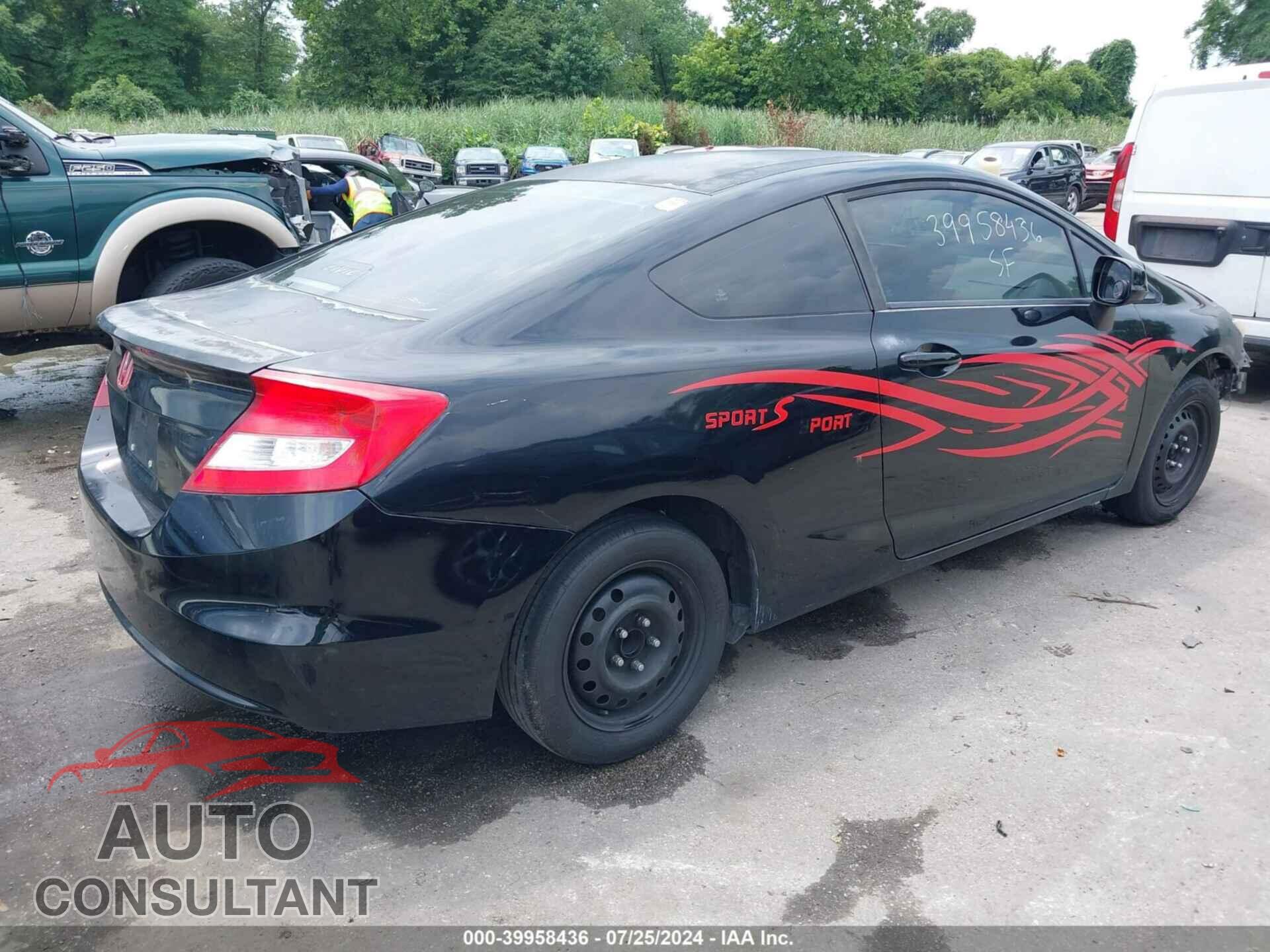 HONDA CIVIC 2012 - 2HGFG3B50CH507627