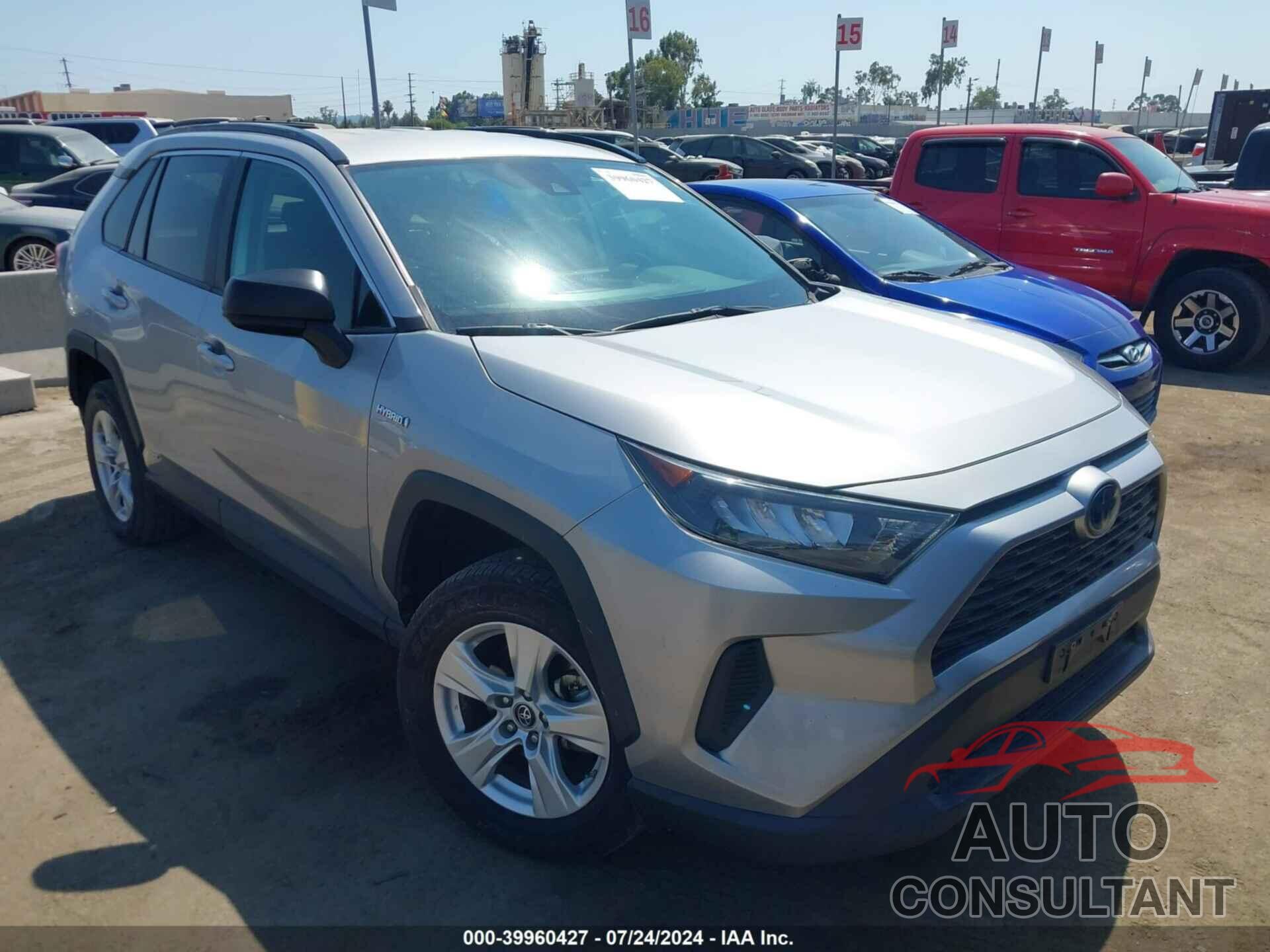 TOYOTA RAV4 2021 - 4T3L6RFV1MU007527