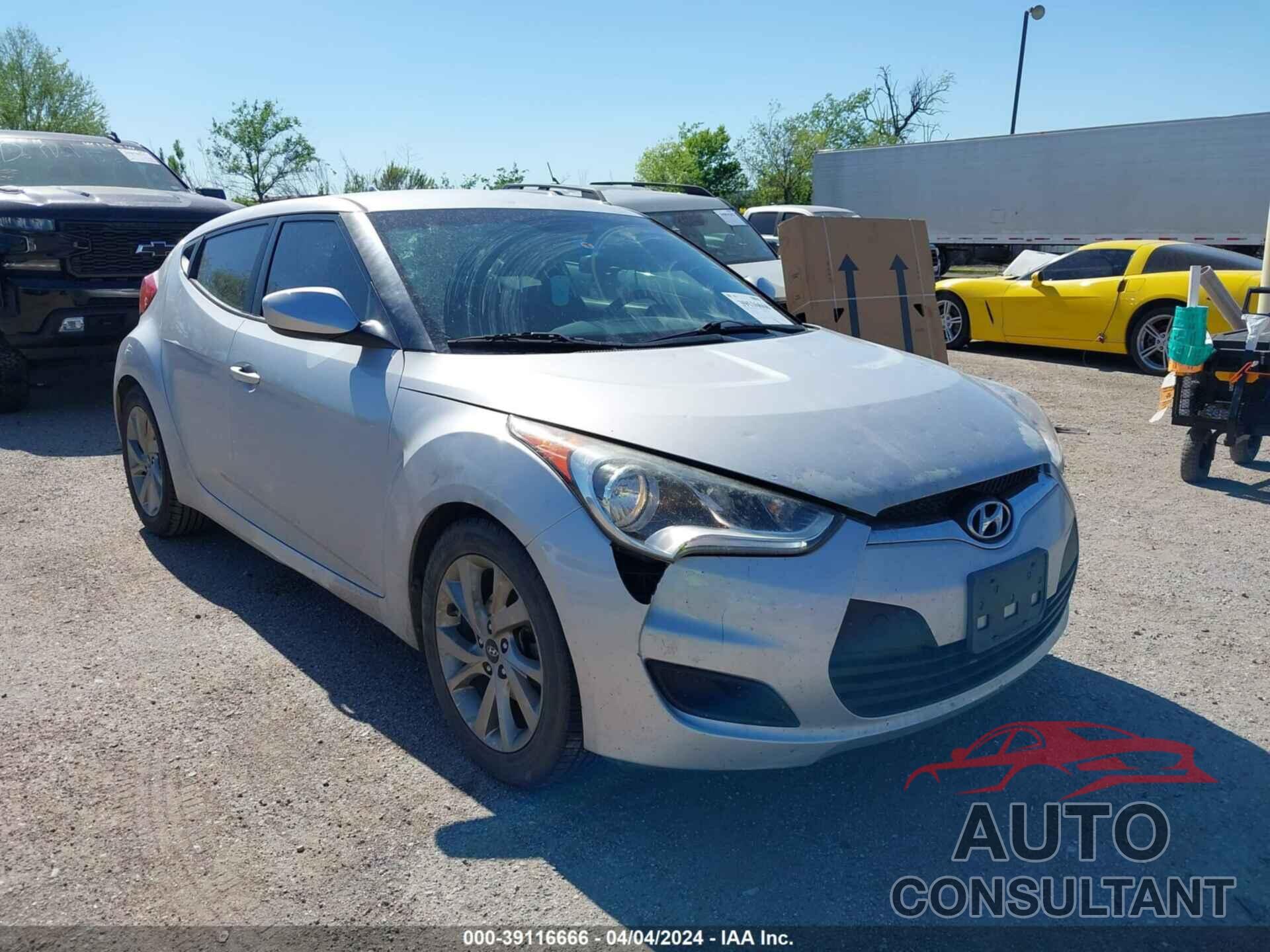 HYUNDAI VELOSTER 2016 - KMHTC6AD9GU286647