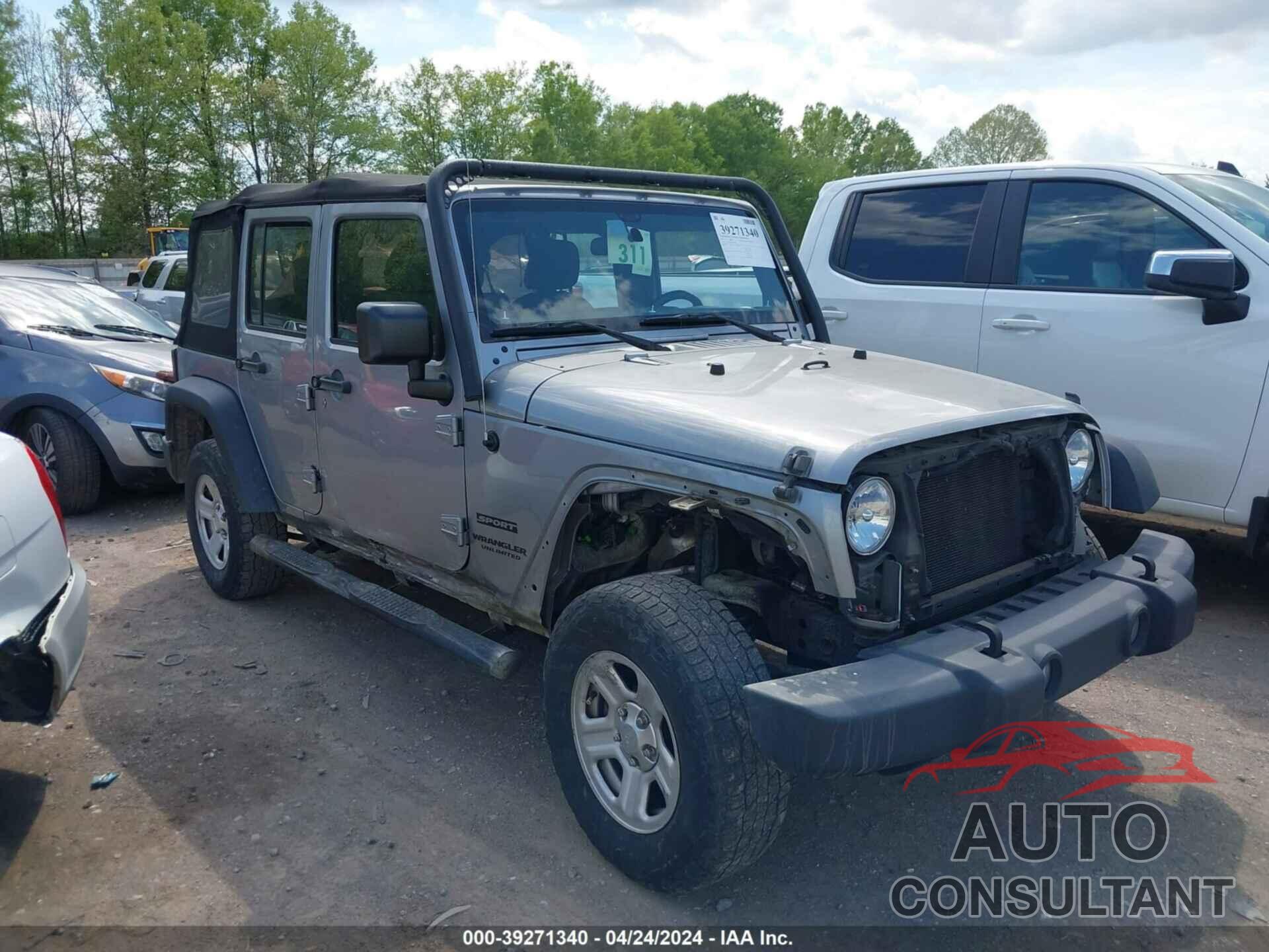 JEEP WRANGLER UNLIMITED 2017 - 1C4BJWDG6HL747189