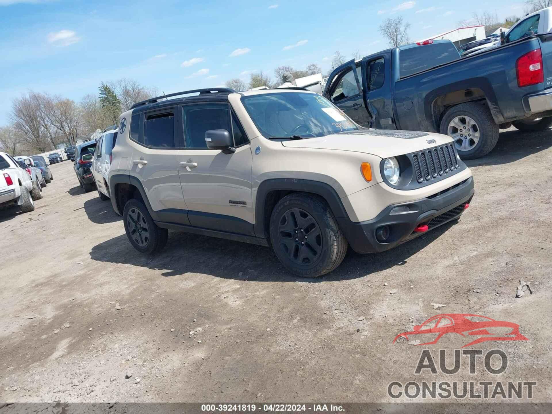 JEEP RENEGADE 2017 - ZACCJBCB0HPF53613