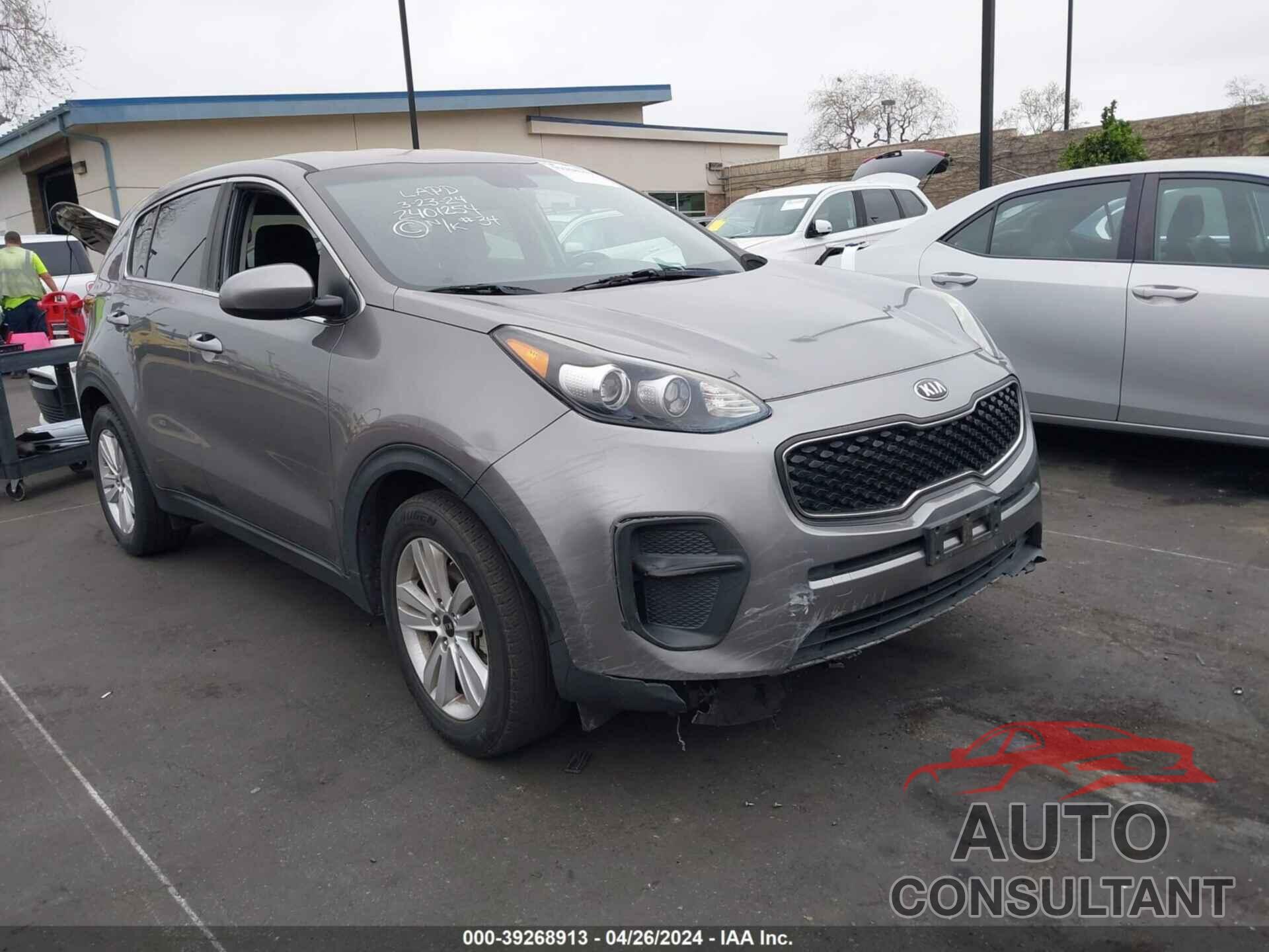 KIA SPORTAGE 2018 - KNDPM3AC4J7477875