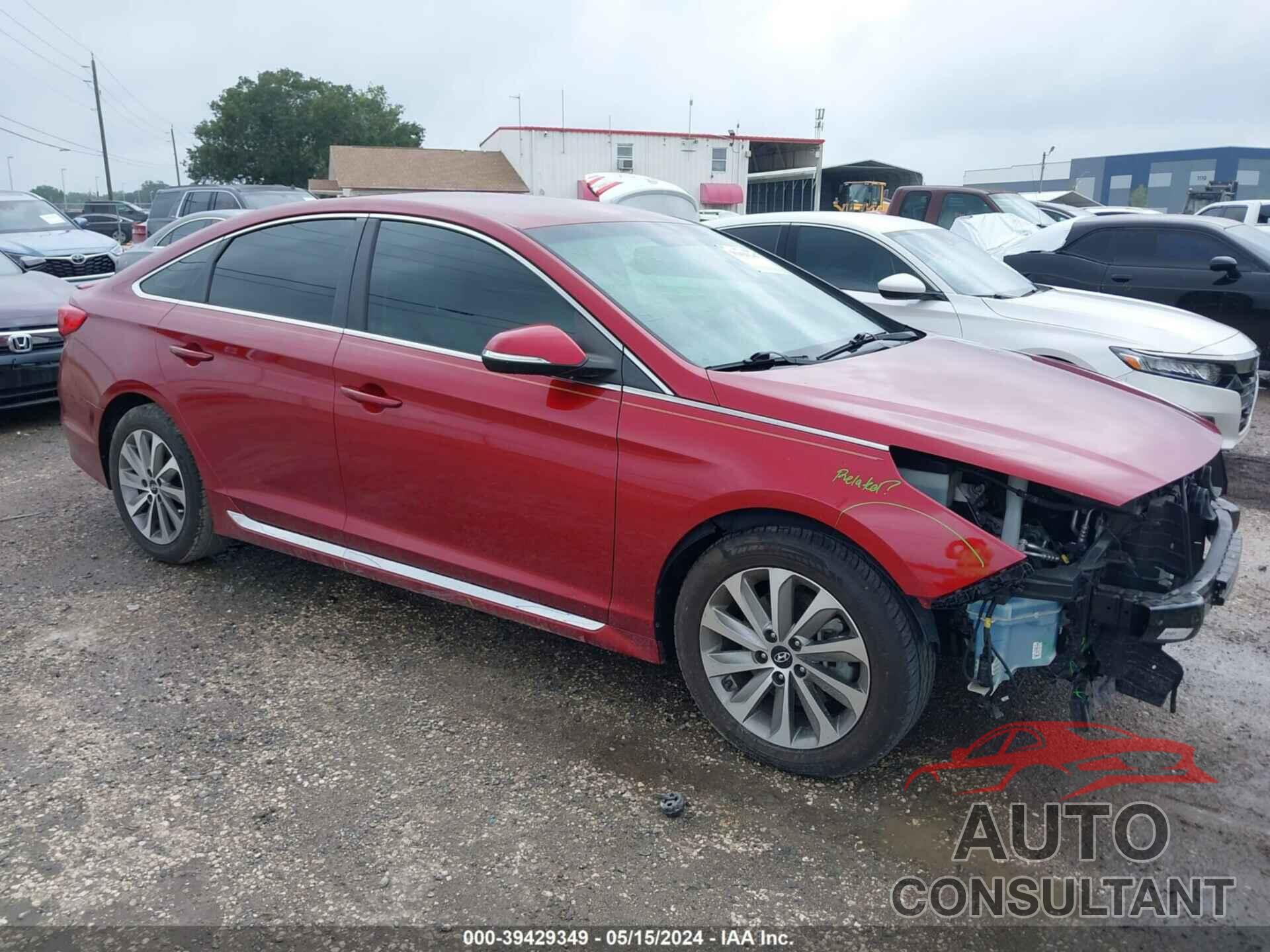 HYUNDAI SONATA 2016 - 5NPE34AF8GH347659