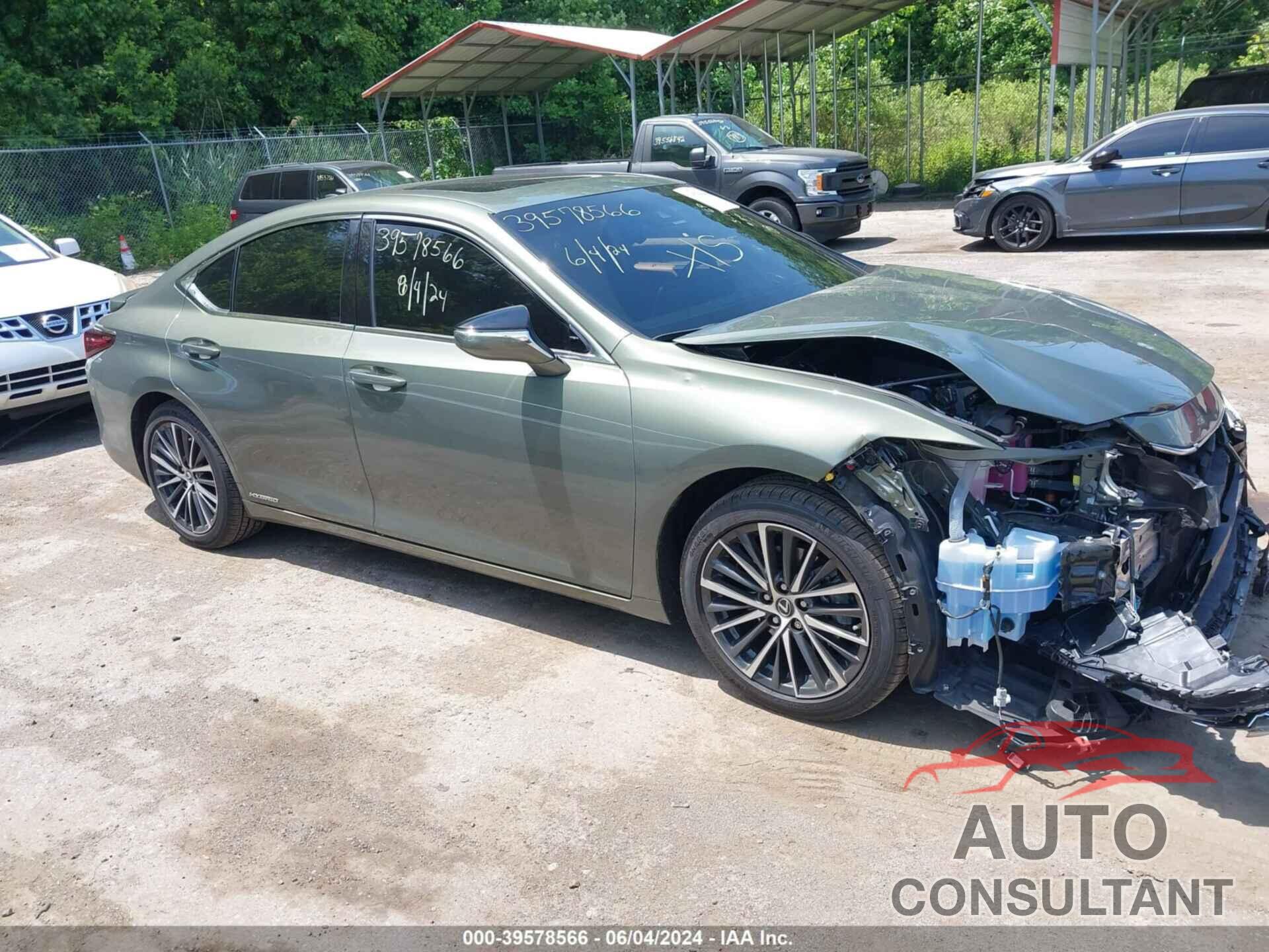 LEXUS ES 300H 2022 - 58ADA1C15NU016594