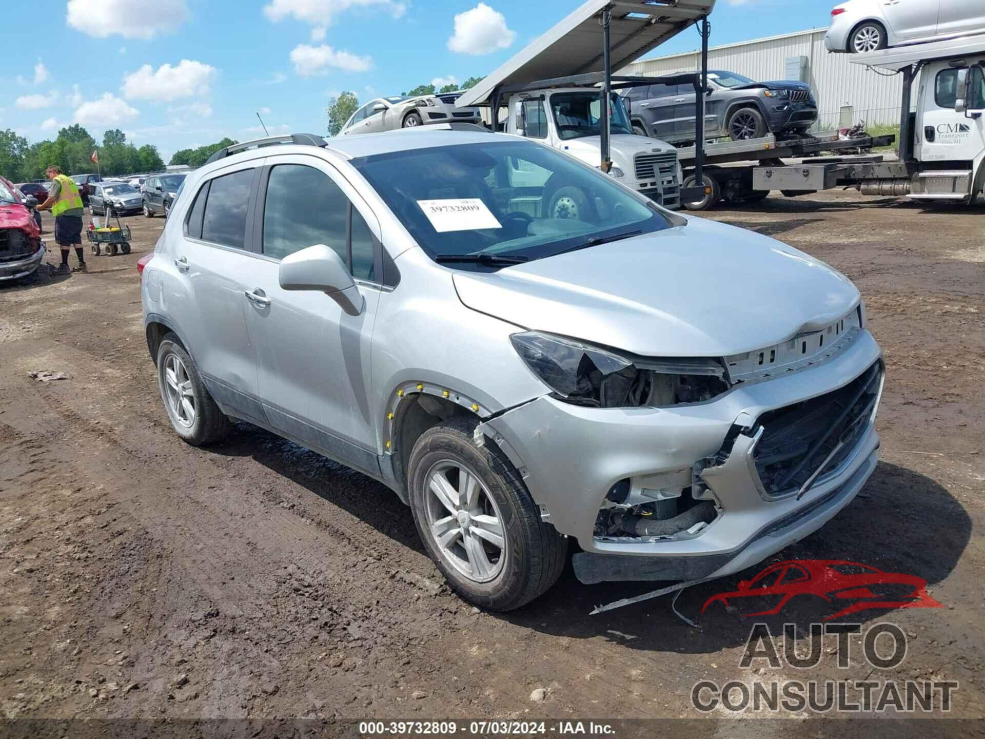 CHEVROLET TRAX 2017 - KL7CJPSB2HB137343