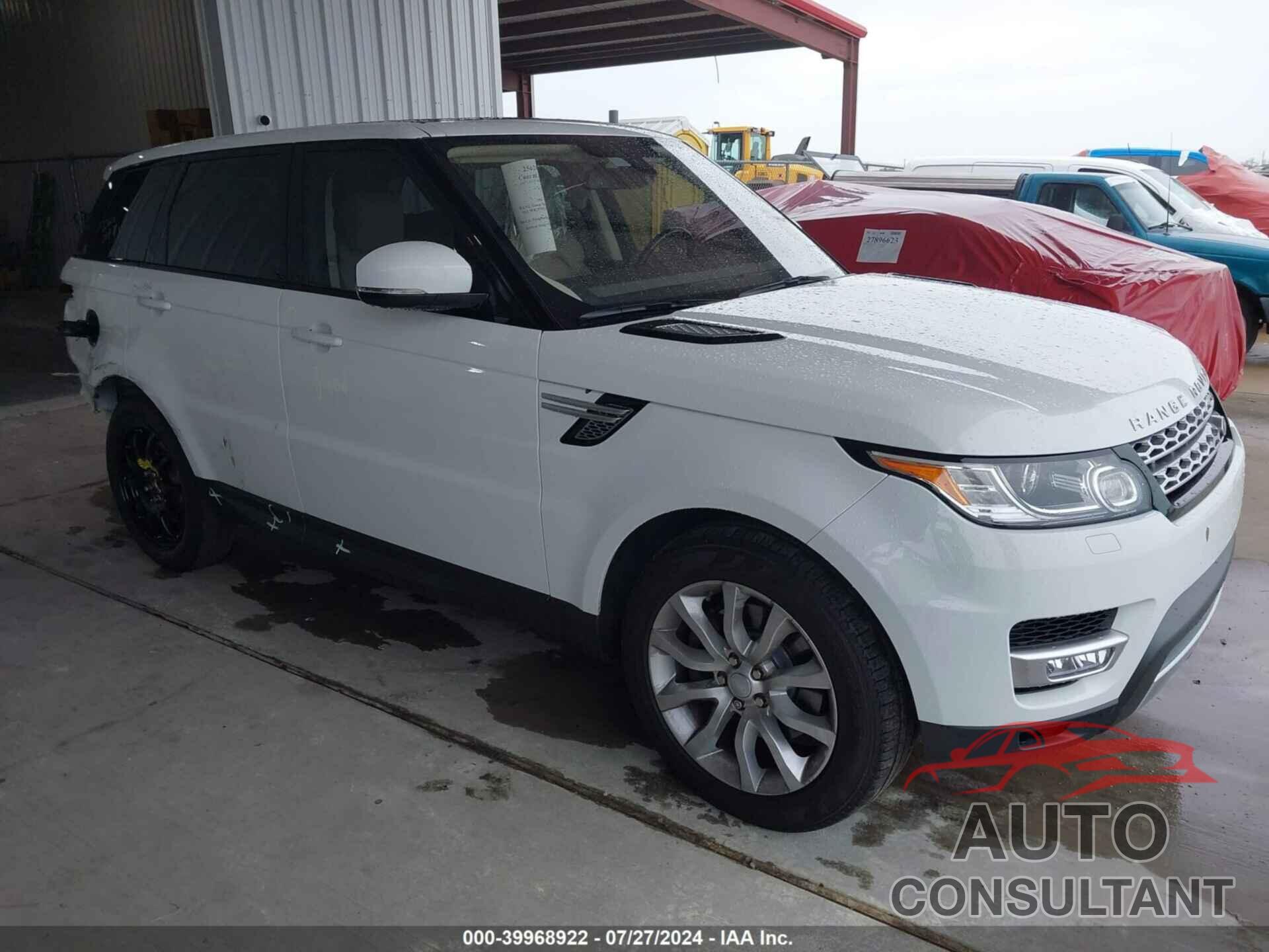 LAND ROVER RANGE ROVER SPORT 2016 - SALWR2PF9GA115215