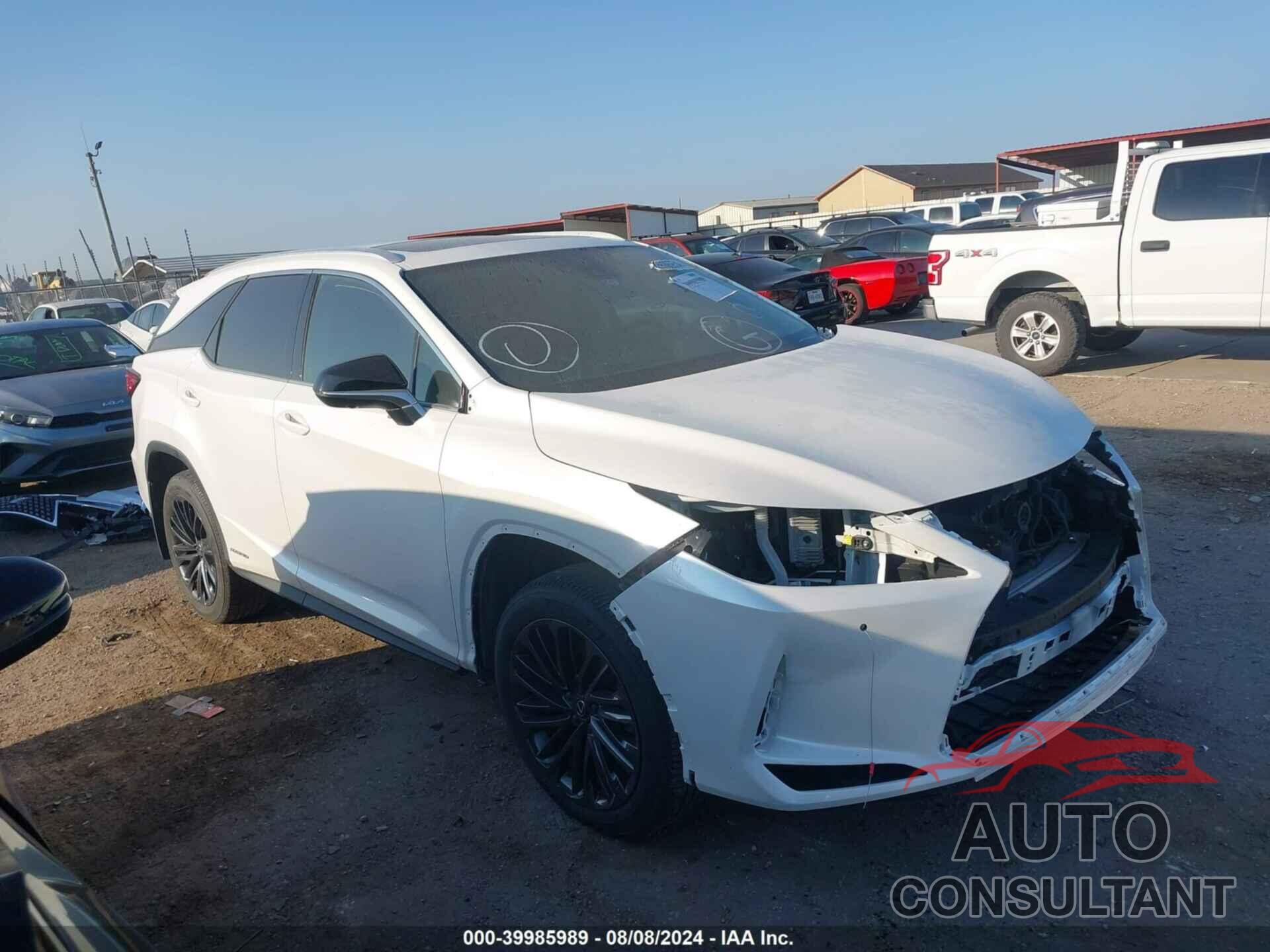 LEXUS RX 450HL 2022 - JTJHGKFA1N2021605