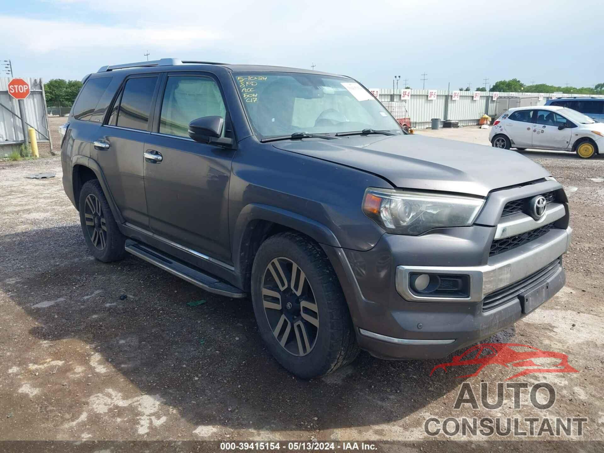 TOYOTA 4RUNNER 2016 - JTEZU5JR4G5114131