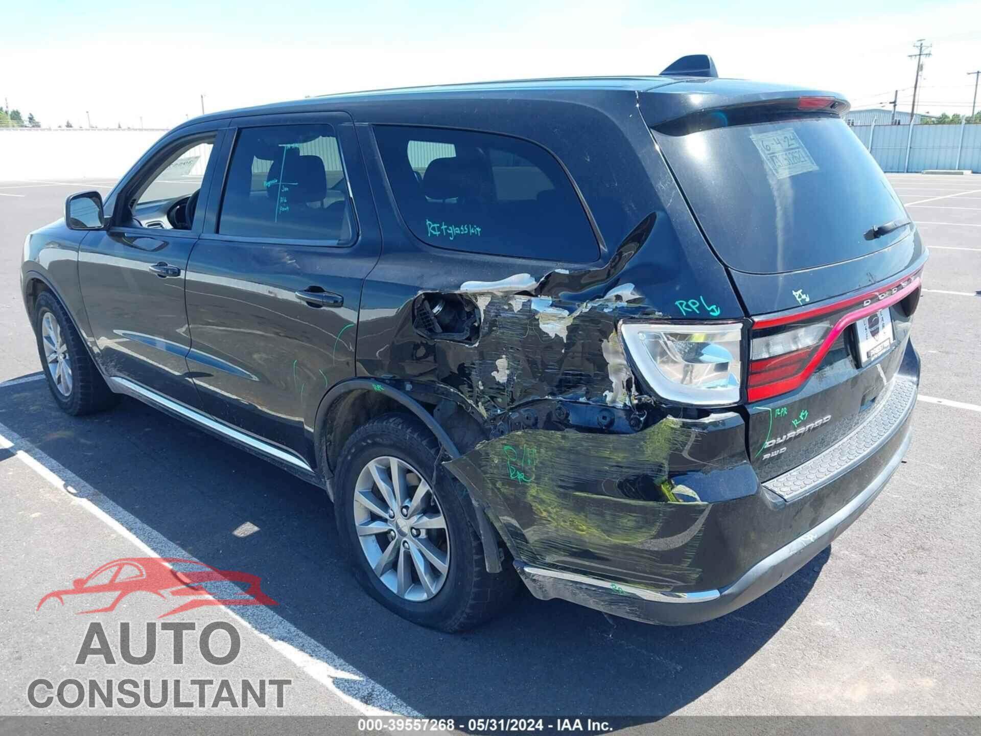 DODGE DURANGO 2017 - 1C4RDJAG2HC905217