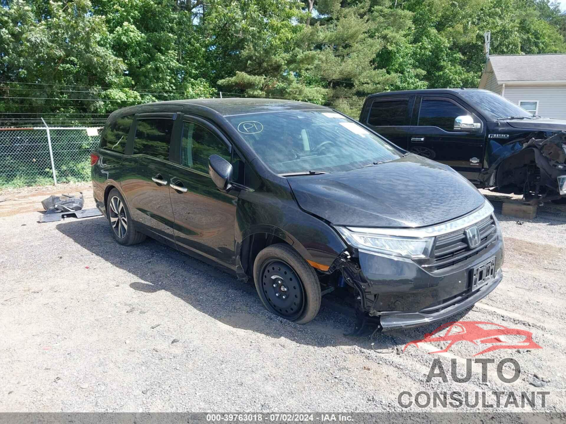 HONDA ODYSSEY 2022 - 5FNRL6H82NB002806