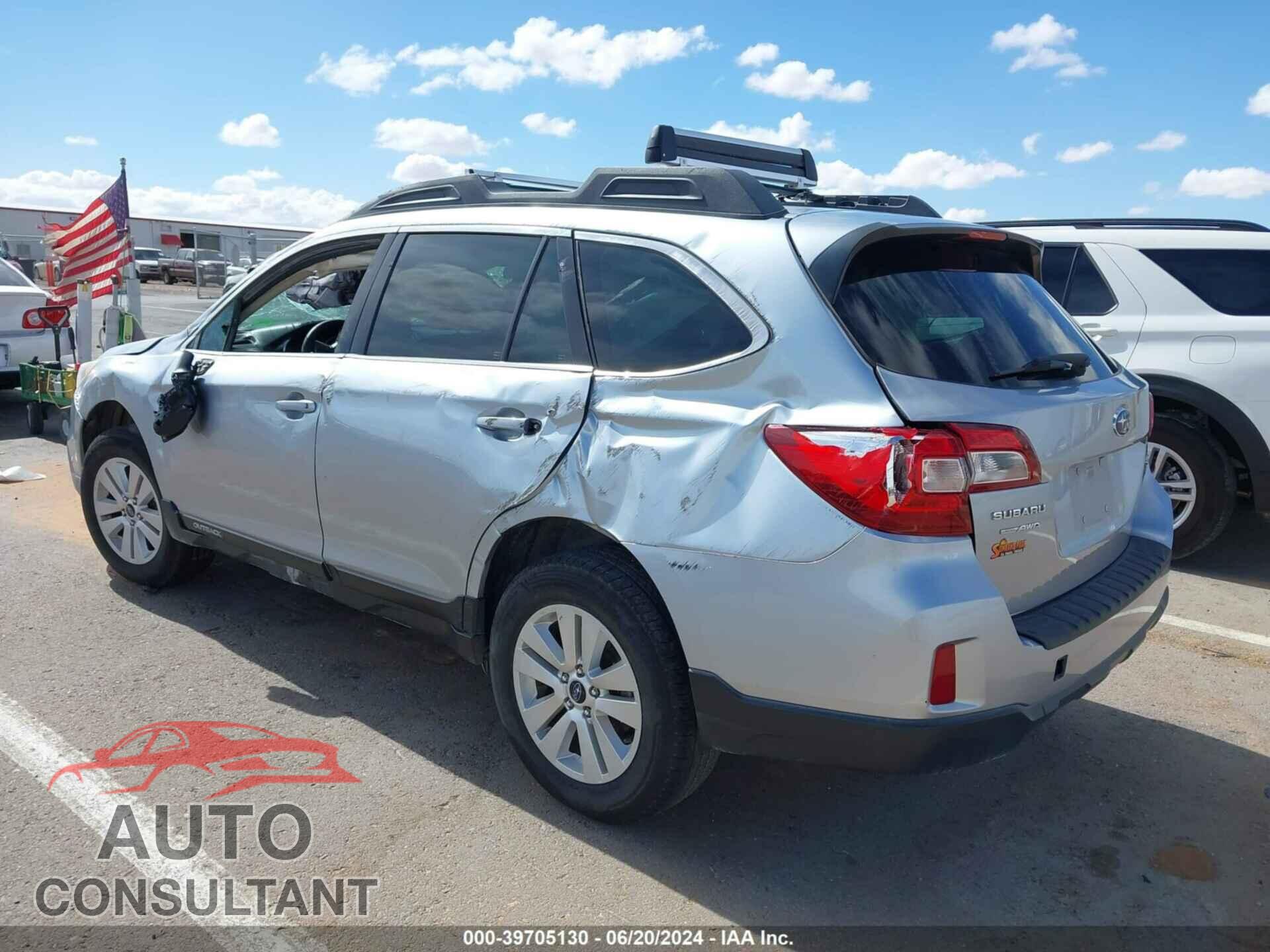 SUBARU OUTBACK 2017 - 4S4BSAAC0H3399385