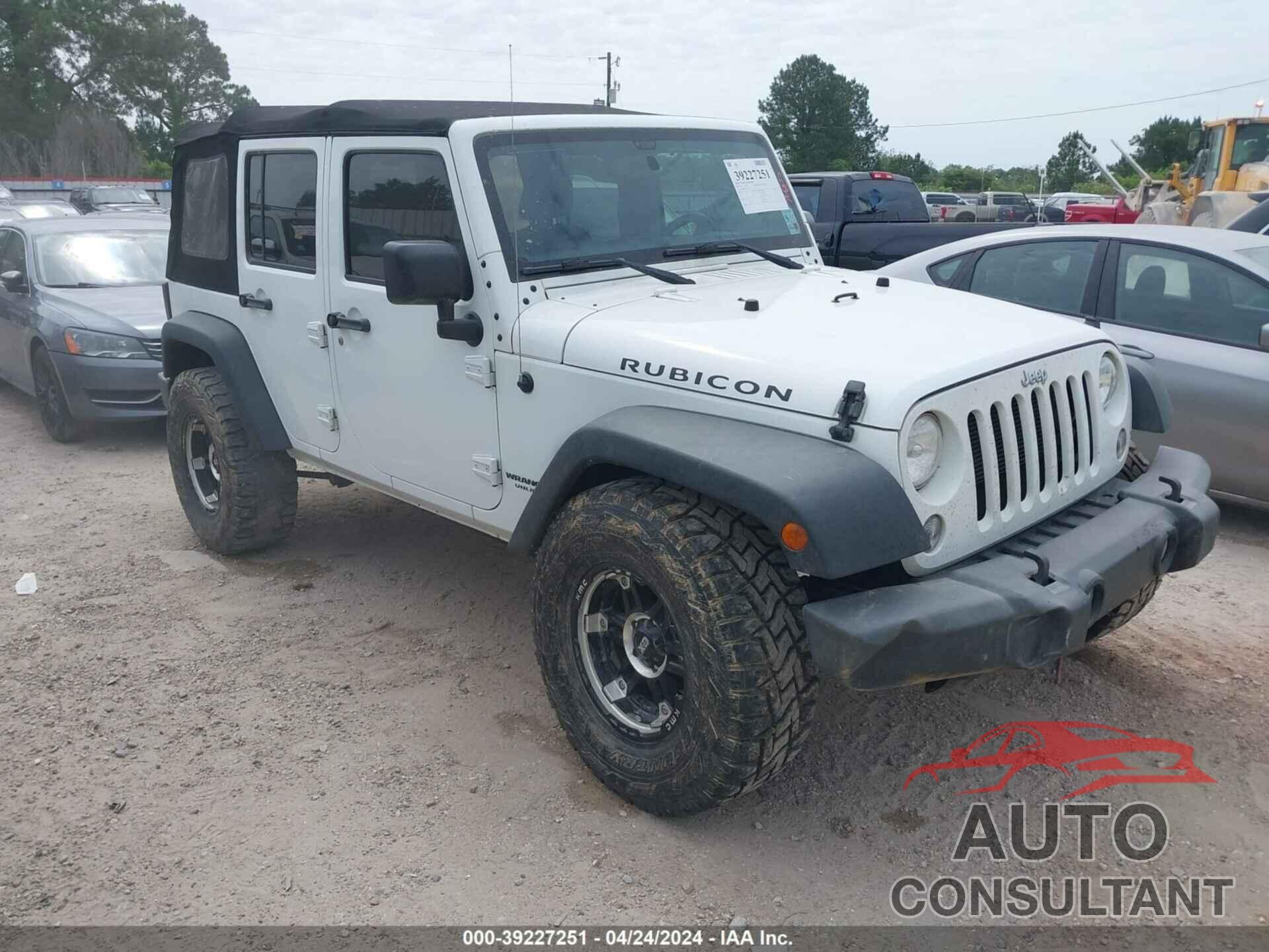 JEEP WRANGLER UNLIMITED 2016 - 1C4BJWFG7GL235713