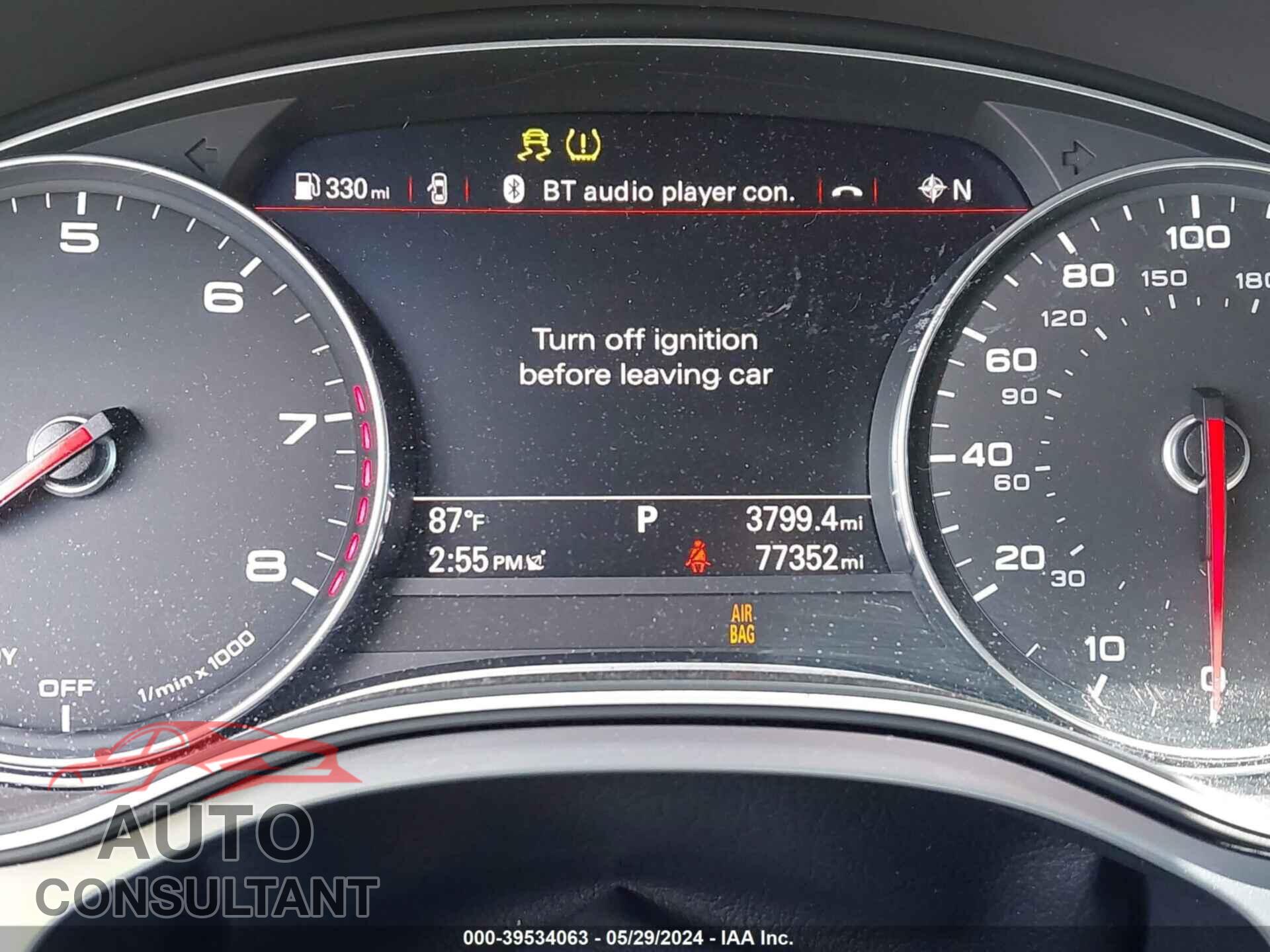 AUDI A6 2017 - WAUG8AFC2HN053485