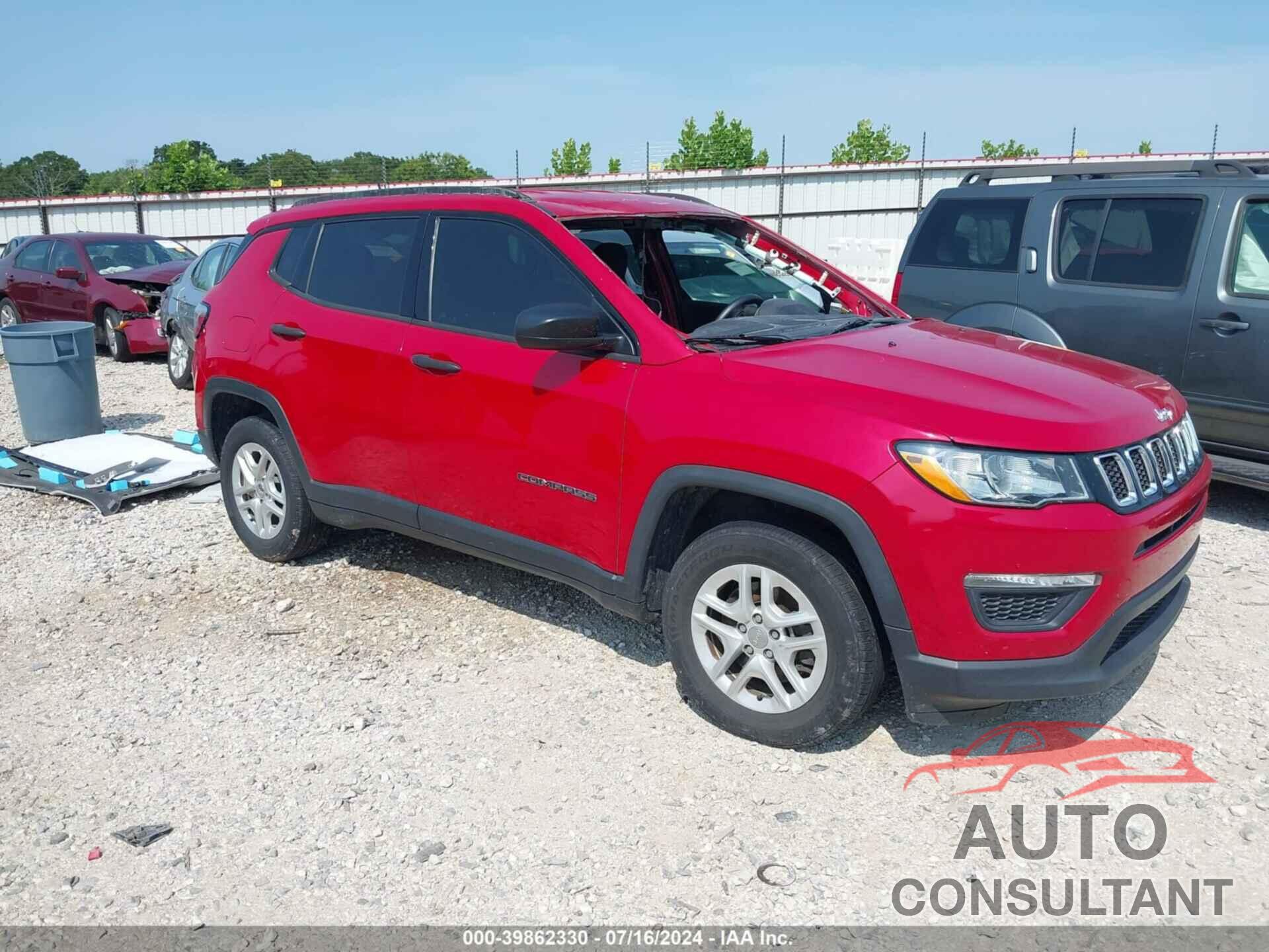 JEEP COMPASS 2018 - 3C4NJCAB4JT186263