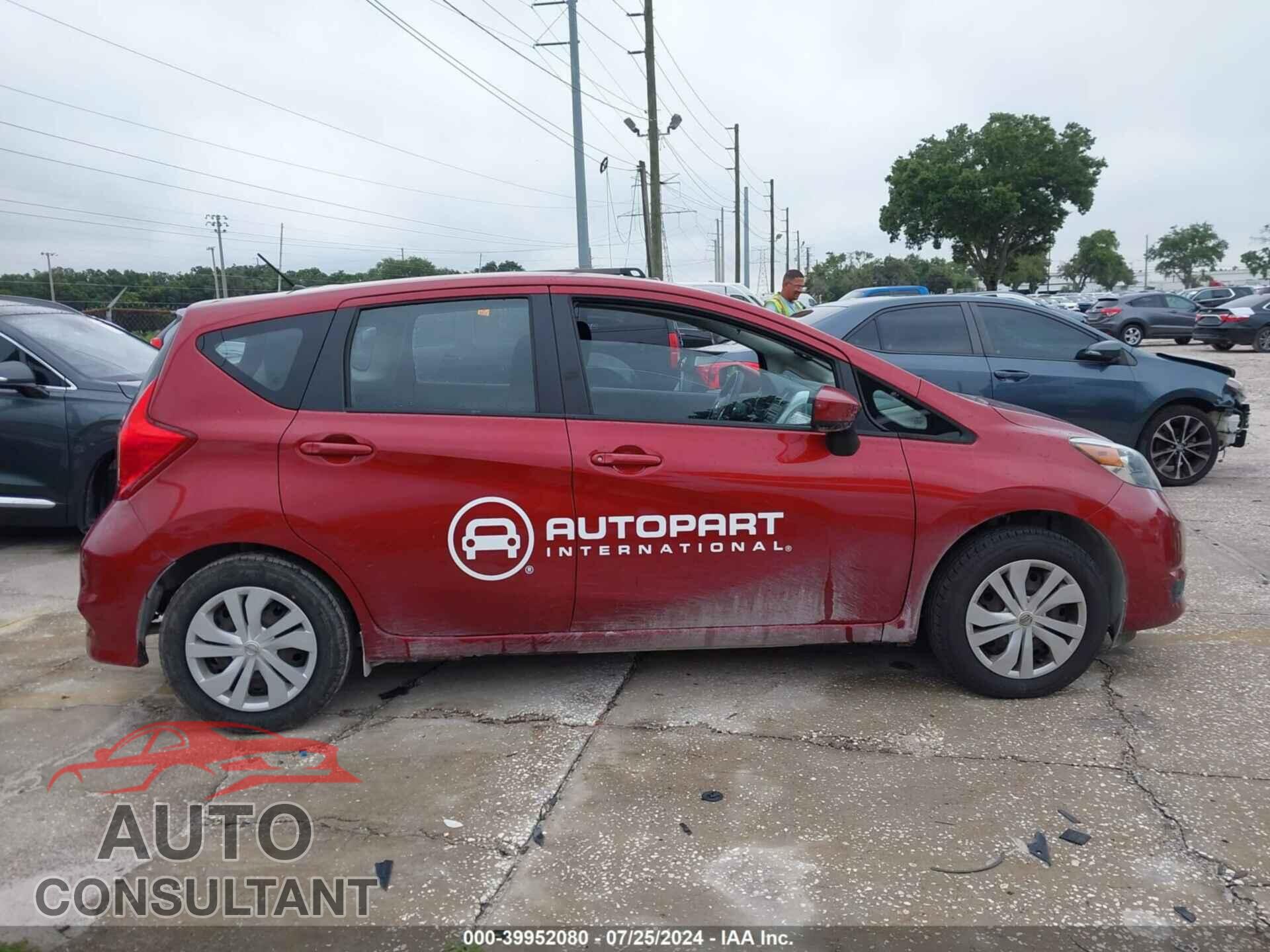 NISSAN VERSA NOTE 2017 - 3N1CE2CP3HL366152