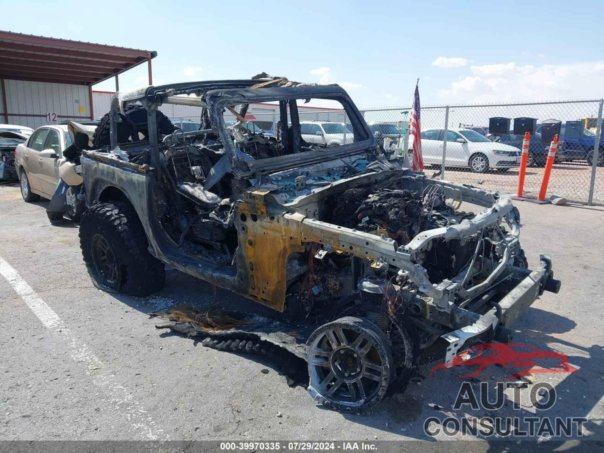 JEEP WRANGLER 2022 - 1C4GJXAN9NW240375