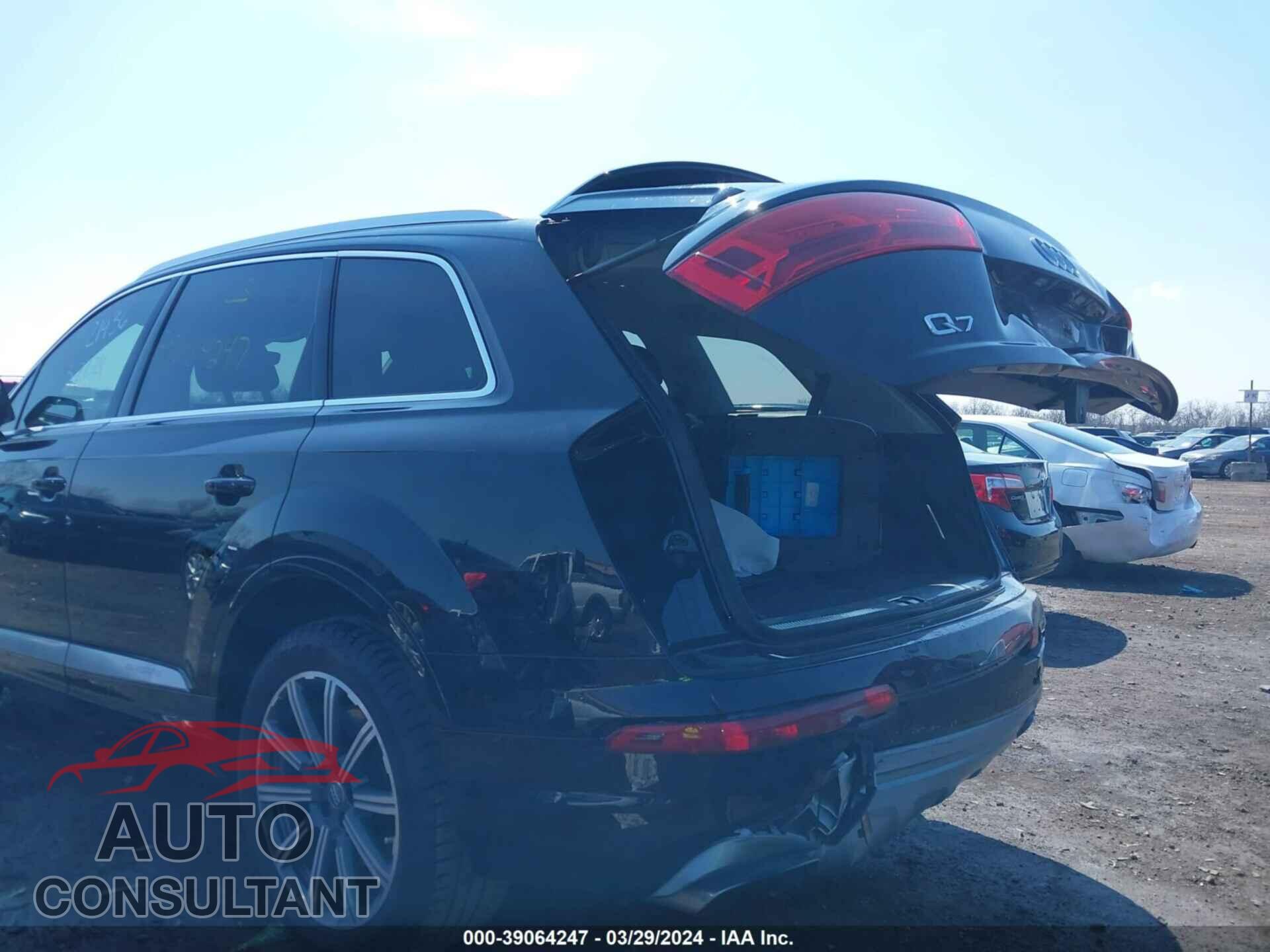 AUDI Q7 2017 - WA1LAAF78HD014859
