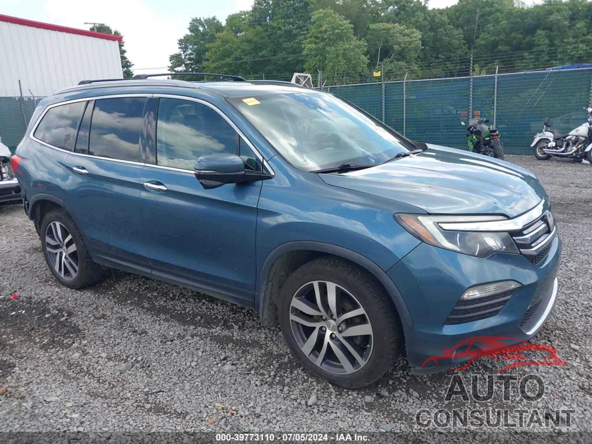 HONDA PILOT 2016 - 5FNYF6H92GB060235