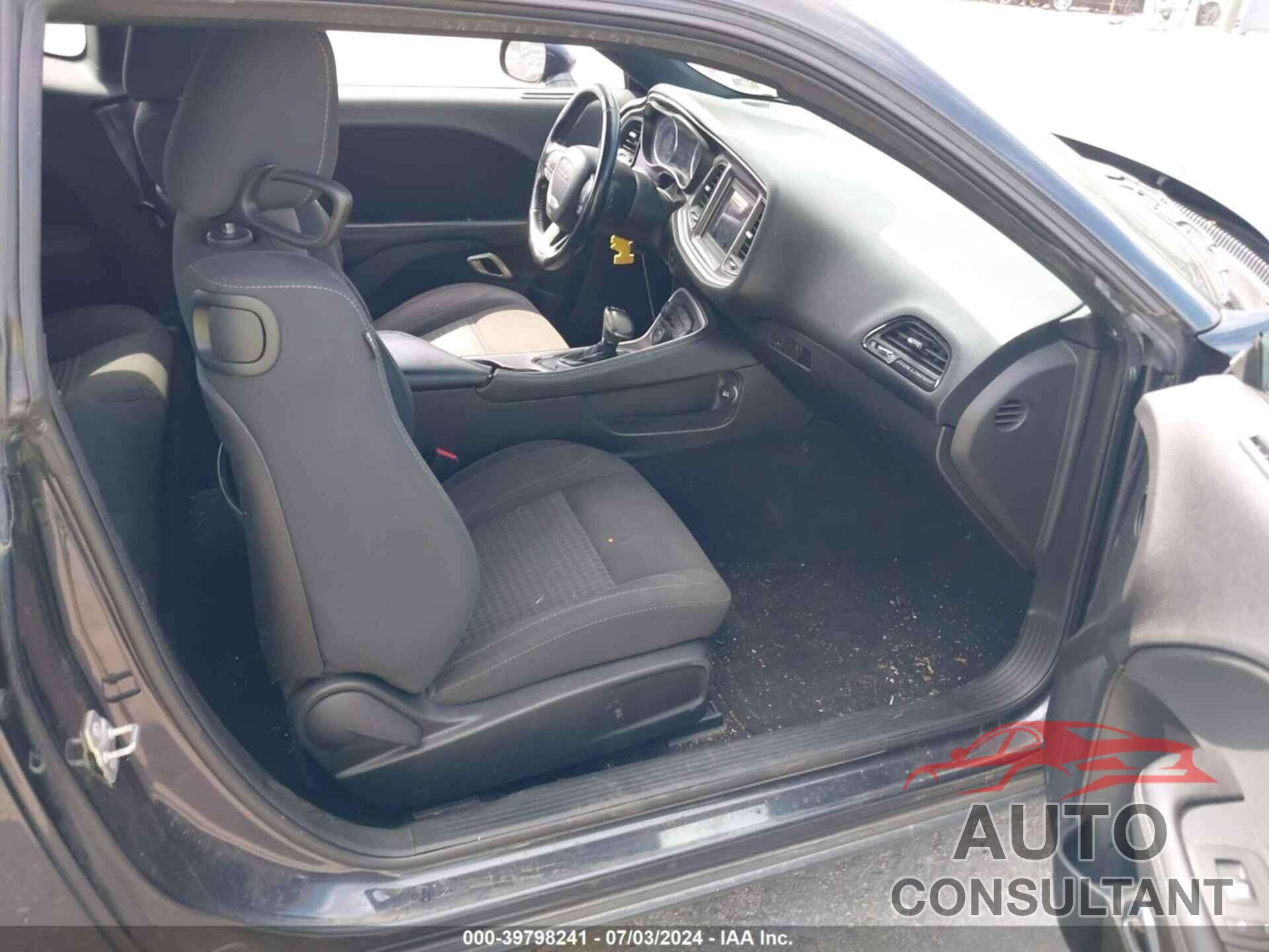 DODGE CHALLENGER 2019 - 2C3CDZAG4KH629572