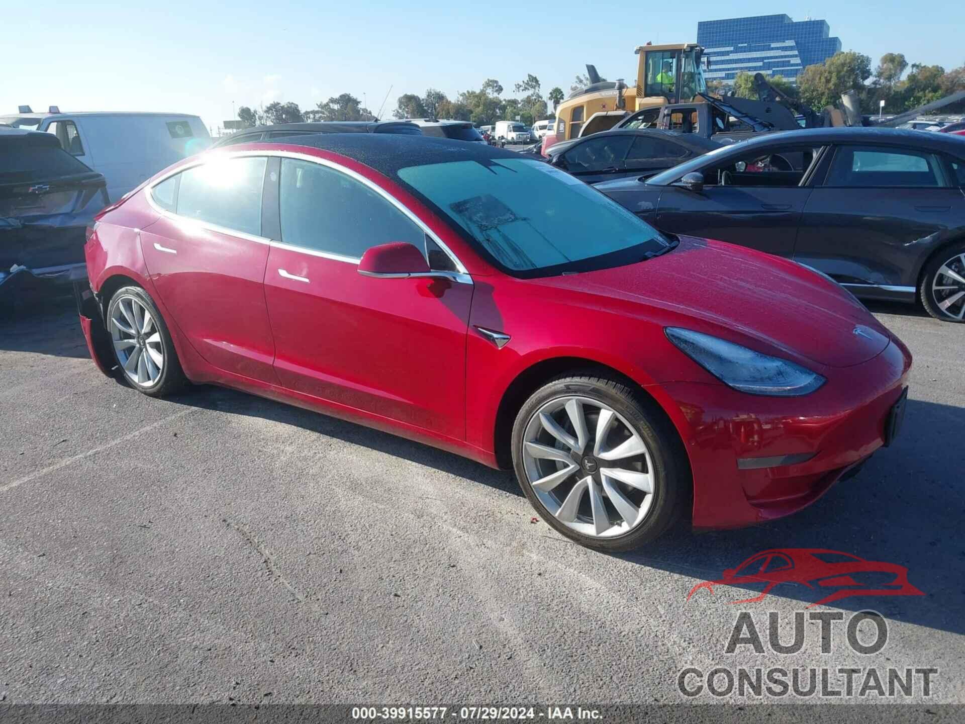 TESLA MODEL 3 2019 - 5YJ3E1EA7KF447922