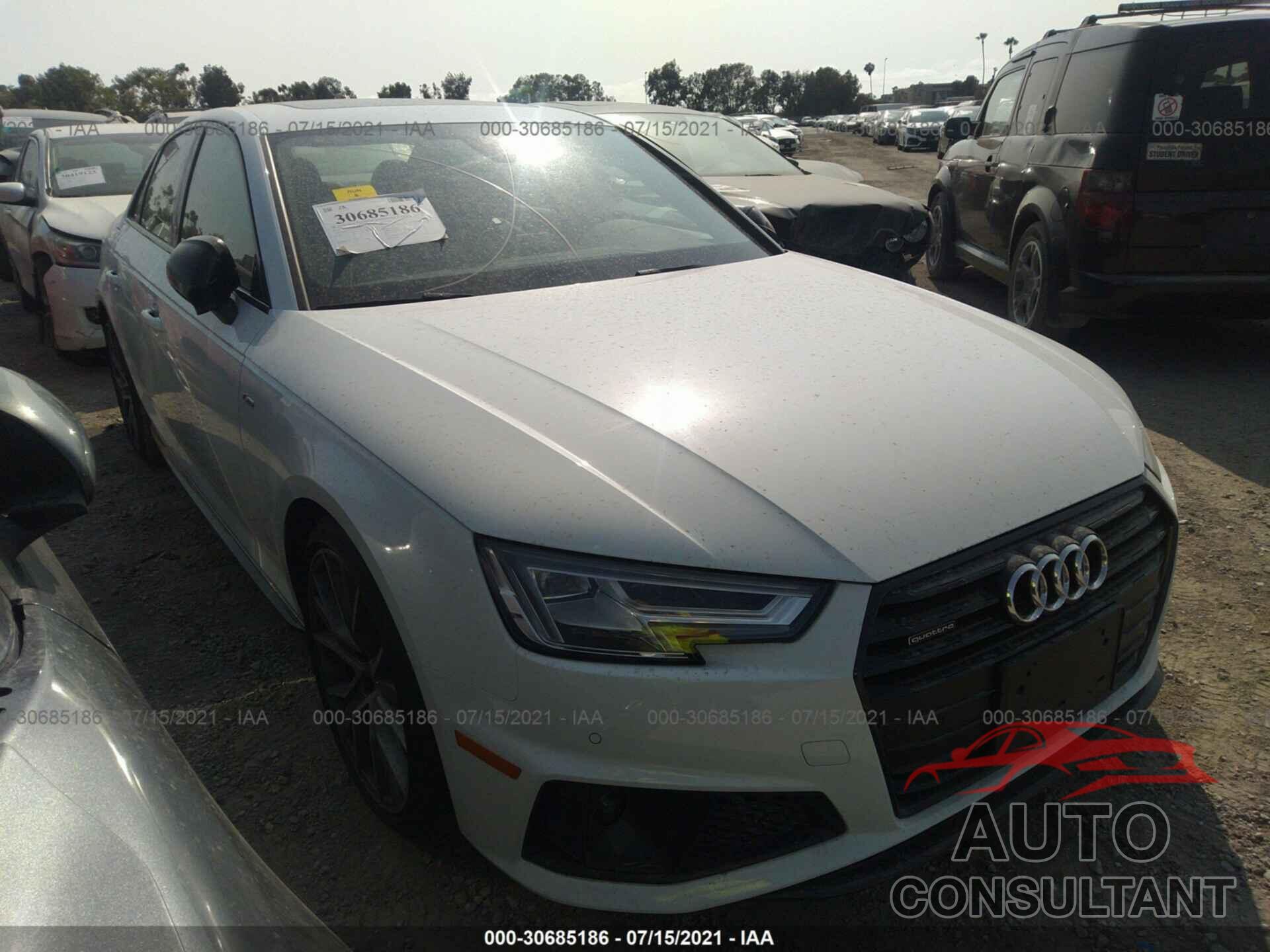 AUDI A4 2019 - WAUENAF41KA112338