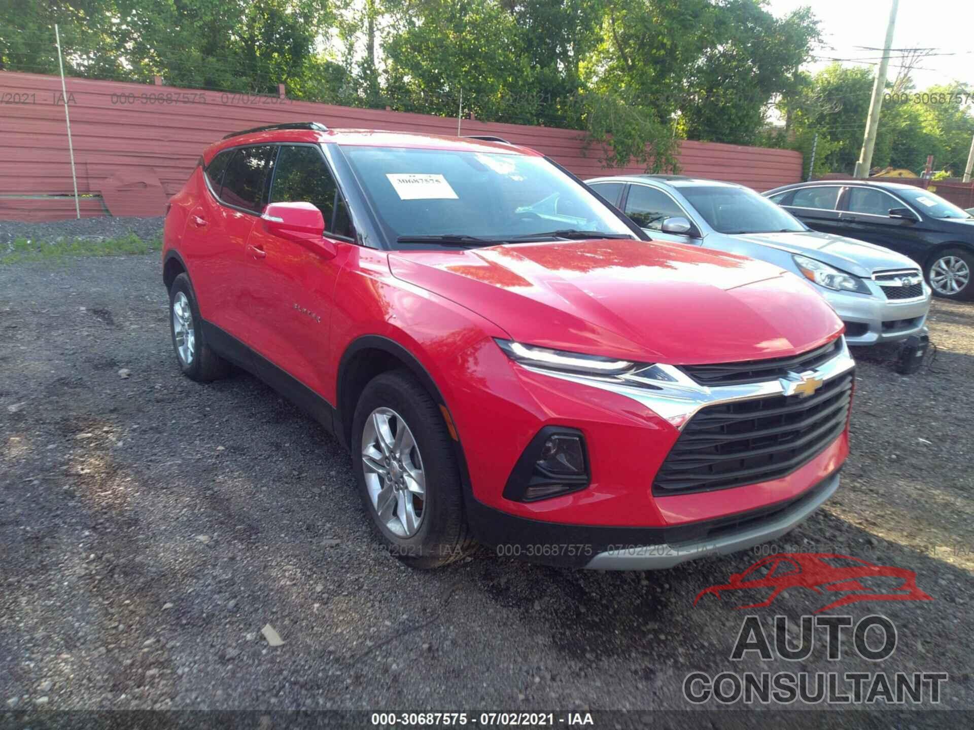 CHEVROLET BLAZER 2020 - 3GNKBCRS9LS631200