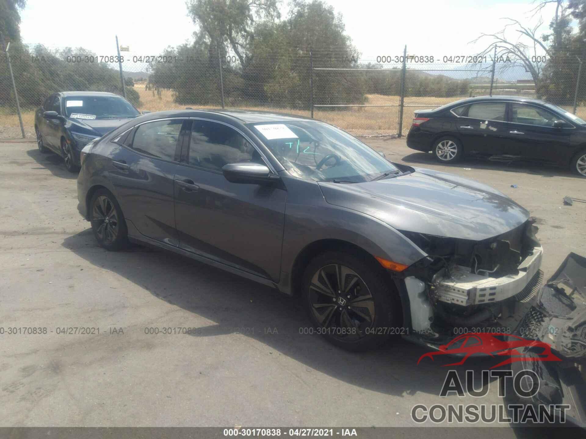 HONDA CIVIC HATCHBACK 2017 - SHHFK7H23HU401945