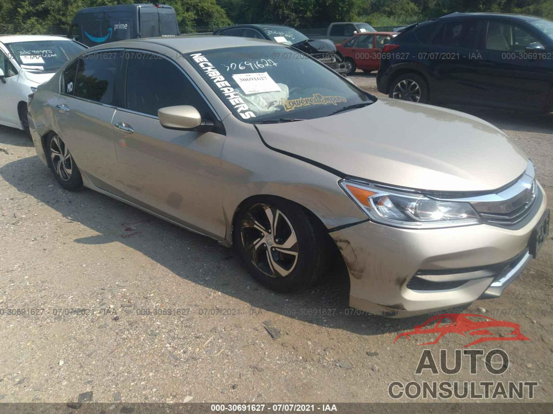 HONDA ACCORD SEDAN 2017 - 1HGCR2F3XHA251888