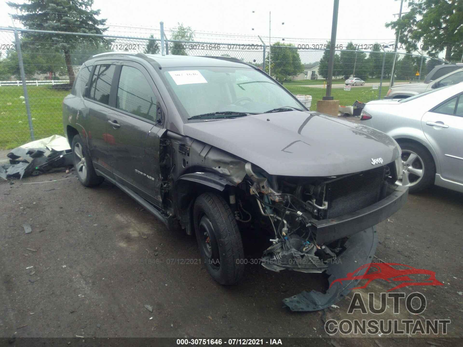 JEEP COMPASS 2016 - 1C4NJCEAXGD720026
