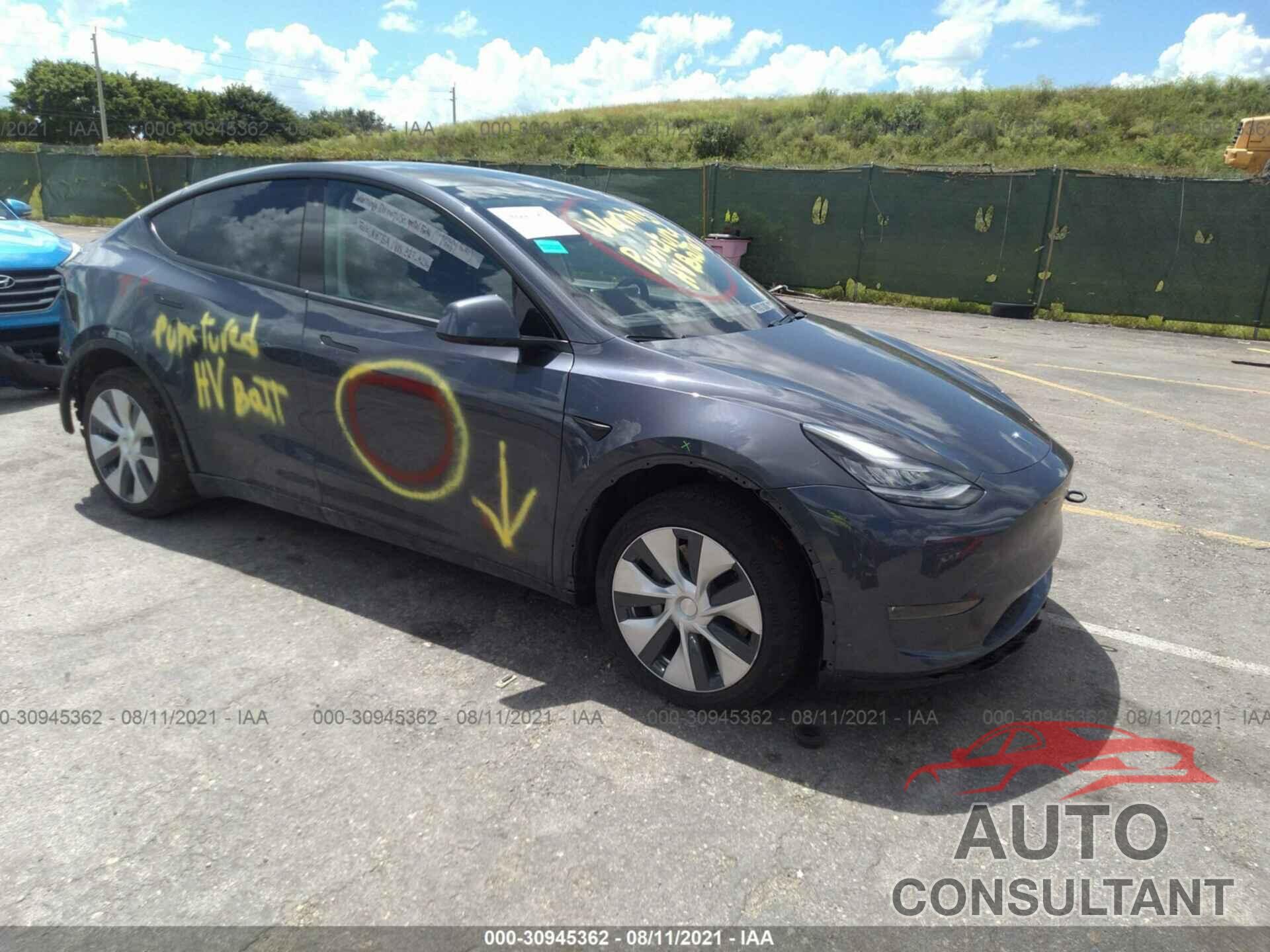 TESLA MODEL Y 2020 - 5YJYGDEE3LF043912