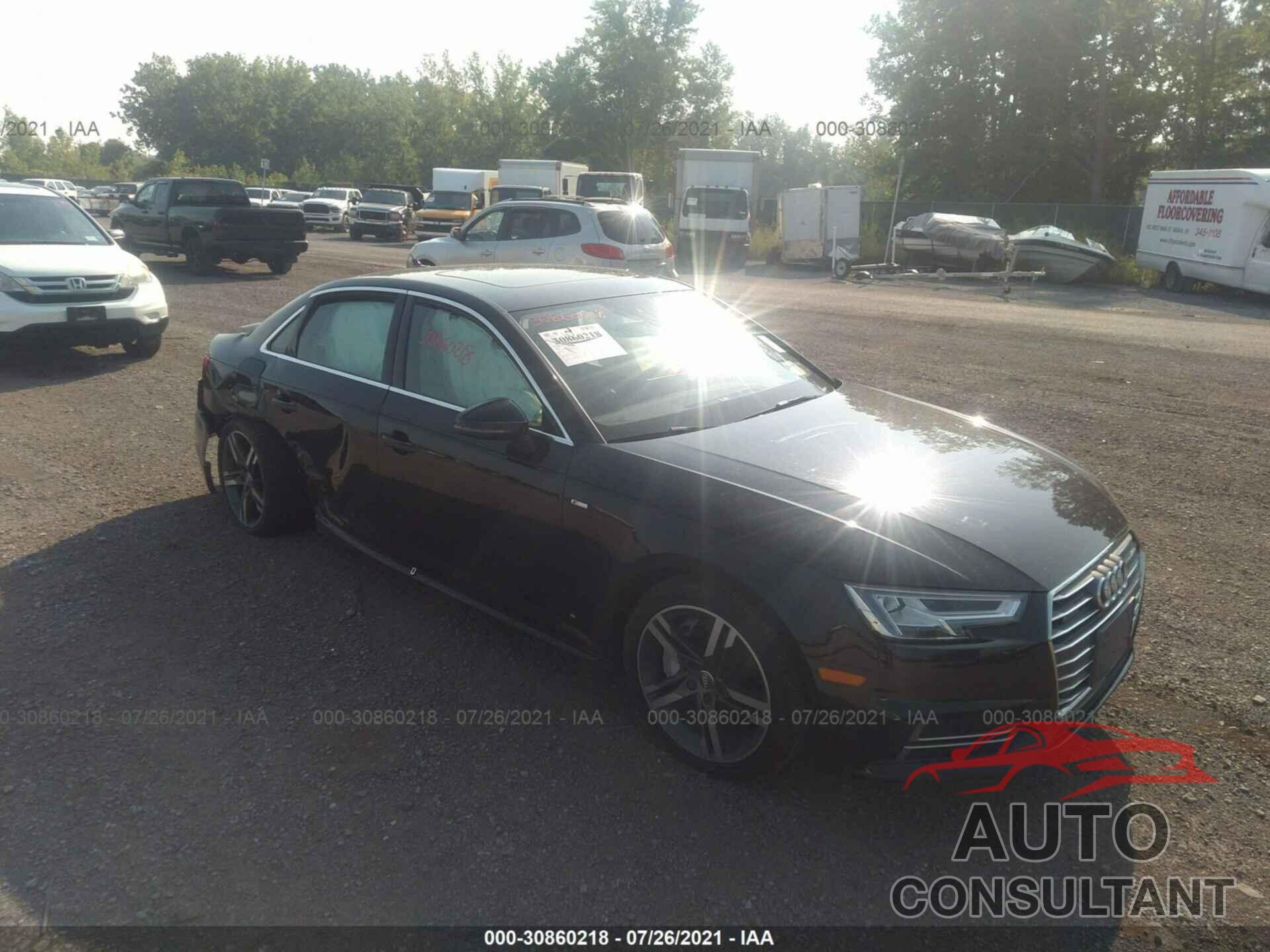 AUDI A4 2017 - WAUENAF44HN005172