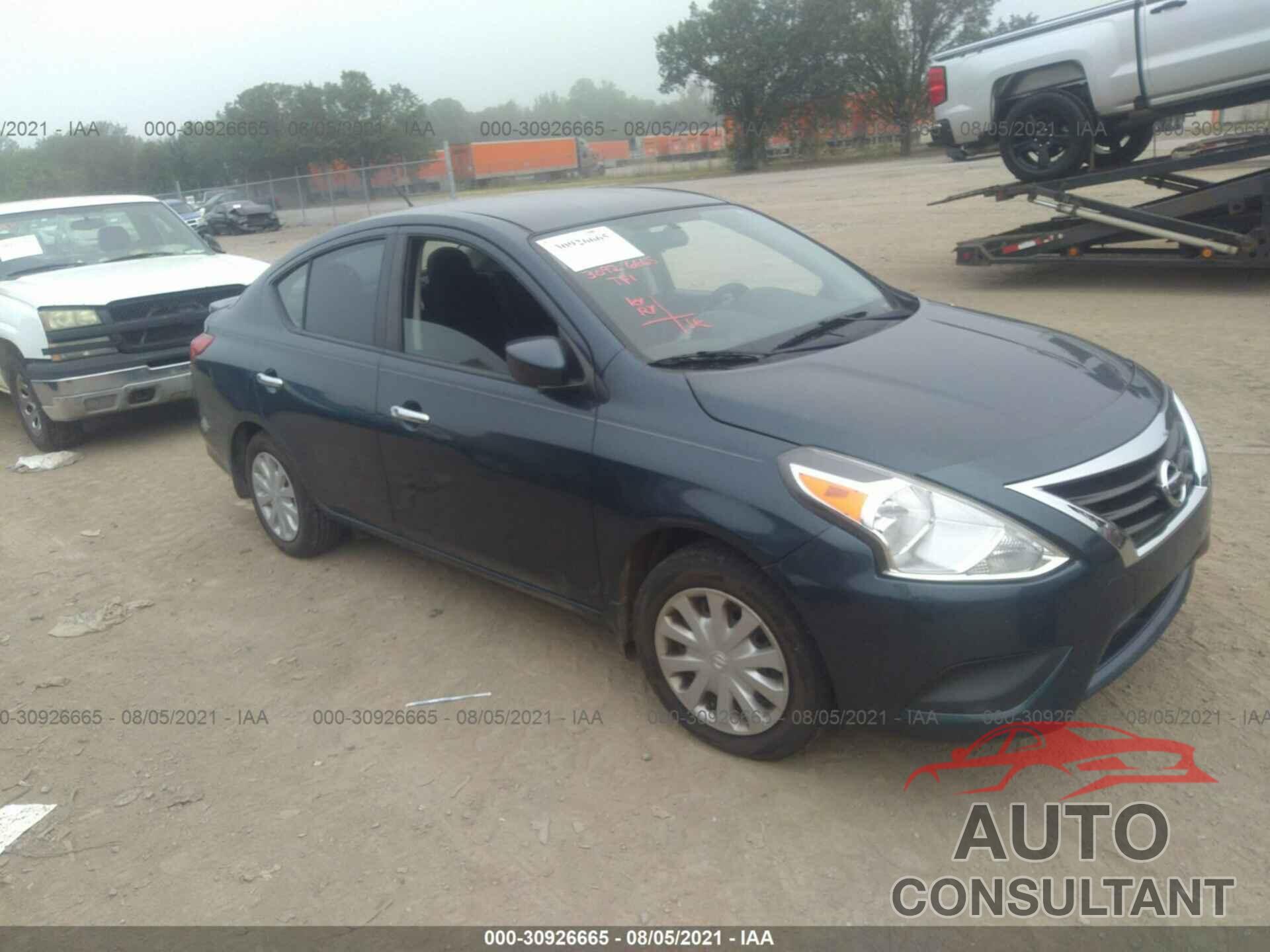 NISSAN VERSA 2016 - 3N1CN7AP8GL829627