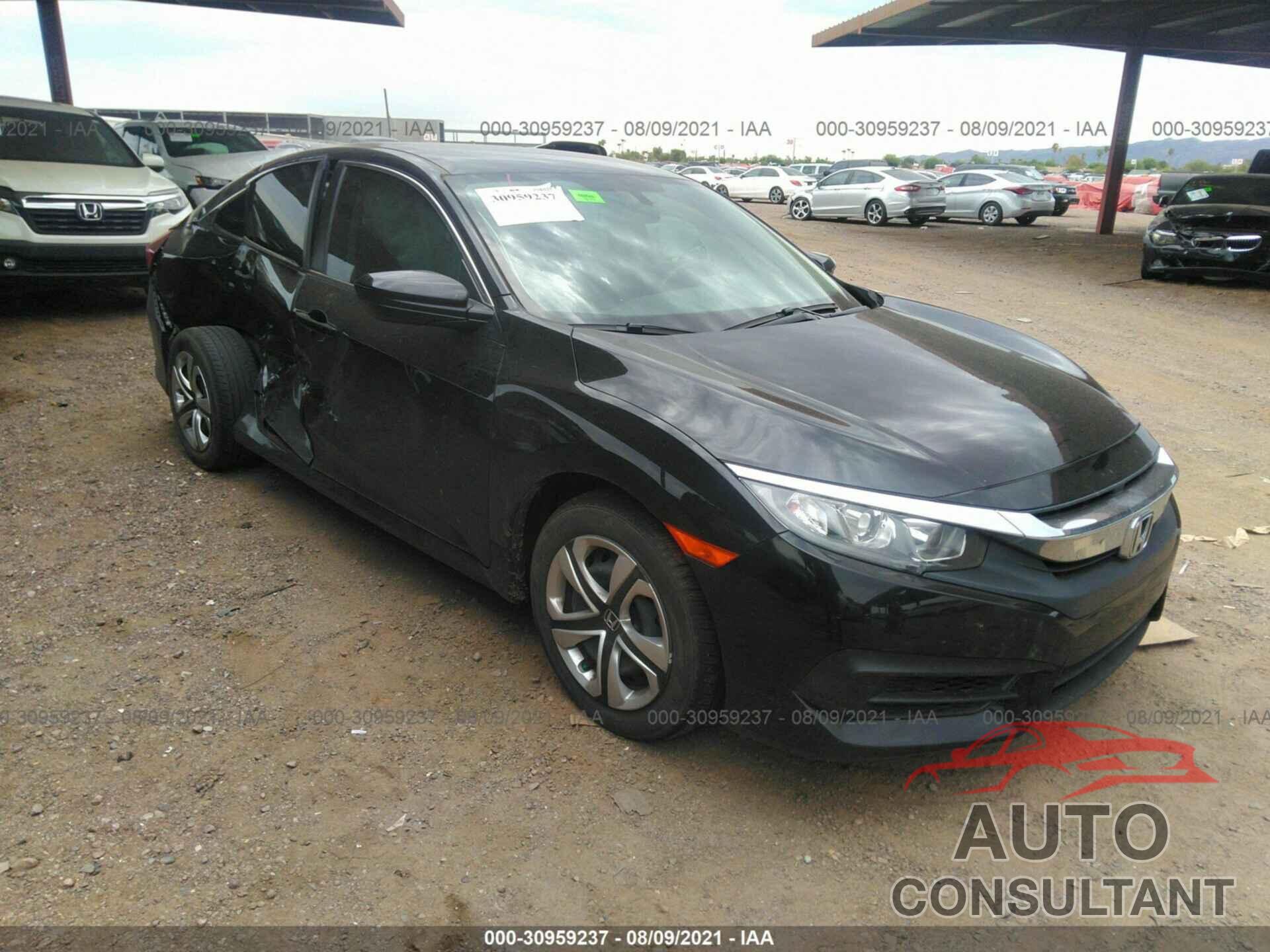 HONDA CIVIC SEDAN 2018 - 2HGFC2F54JH600700