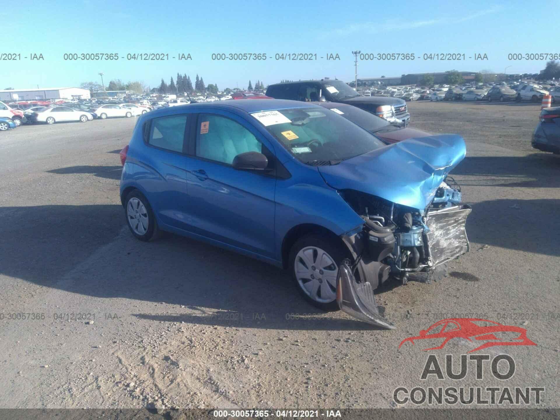 CHEVROLET SPARK 2018 - KL8CB6SA9JC457432