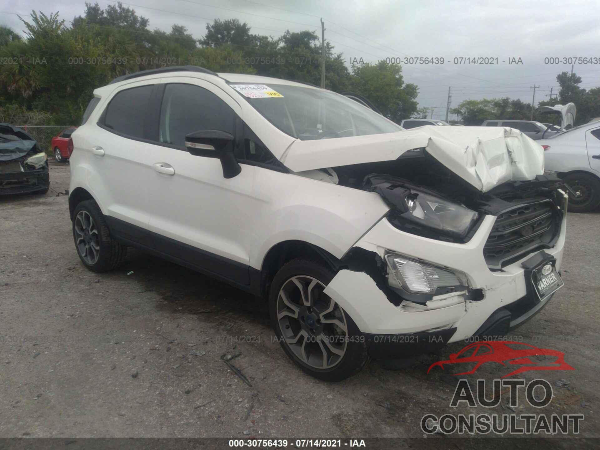 FORD ECOSPORT 2019 - MAJ6S3JL5KC274851