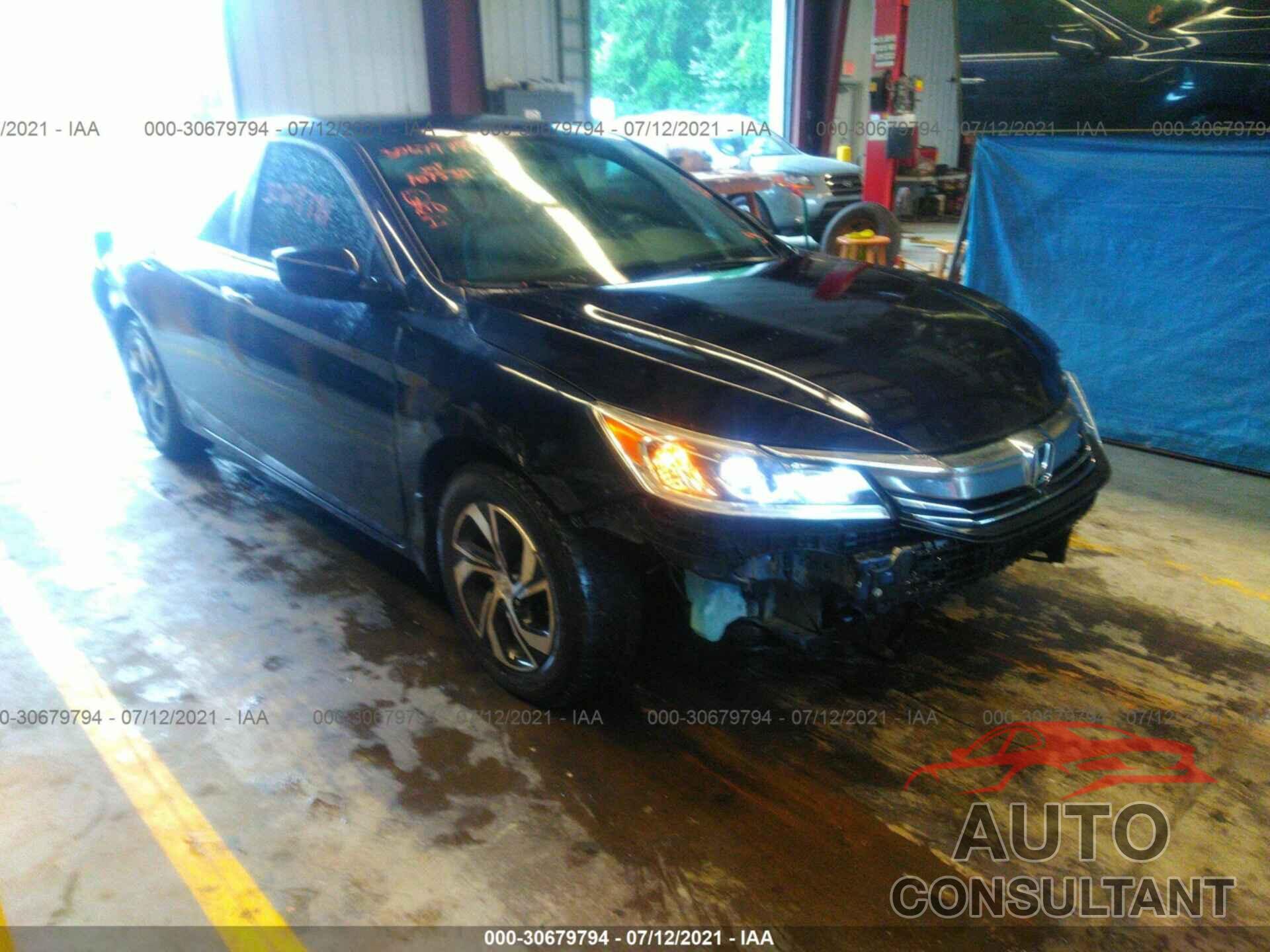 HONDA ACCORD SEDAN 2016 - 1HGCR2F32GA142534