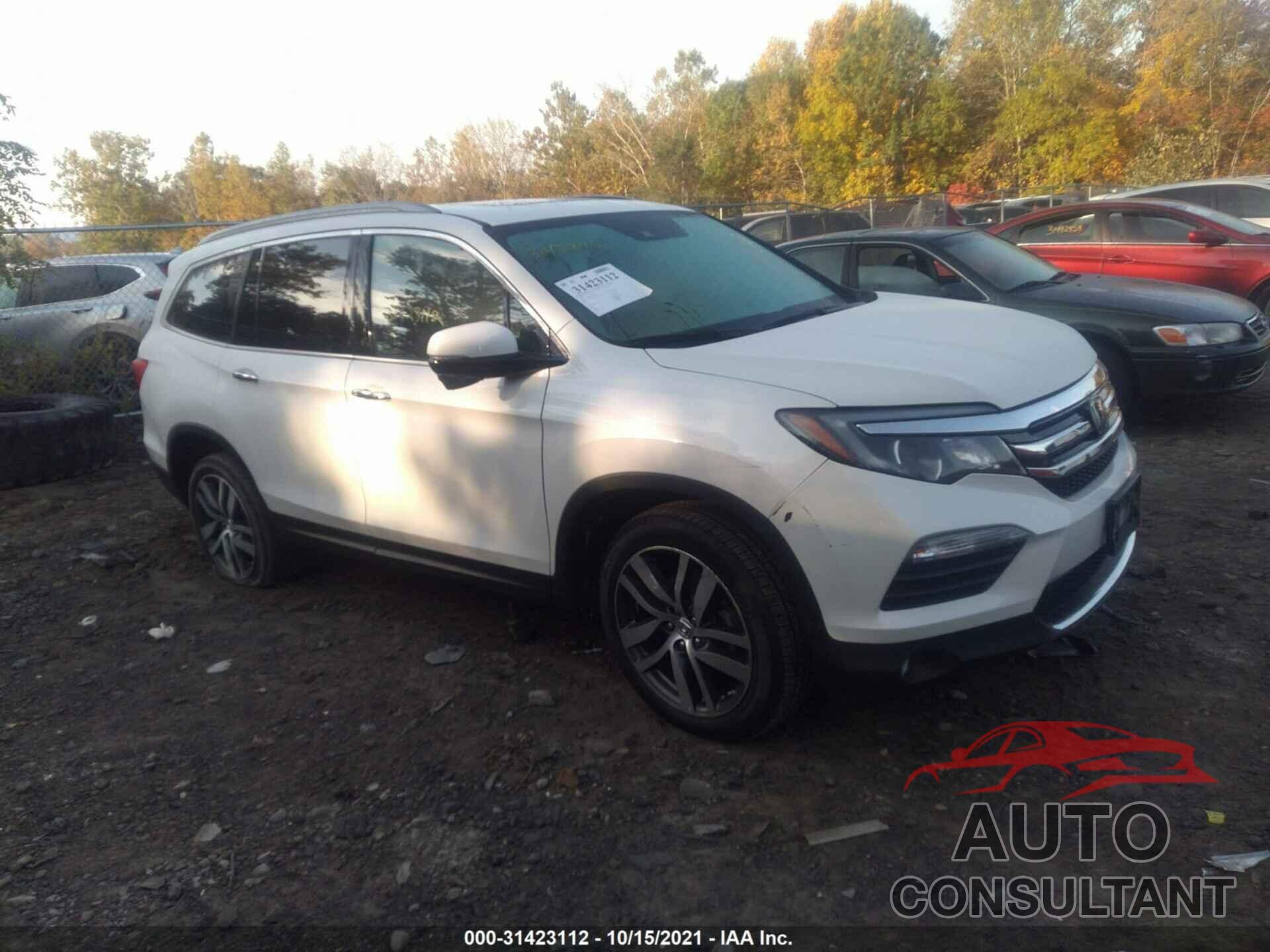 HONDA PILOT 2016 - 5FNYF6H9XGB062525