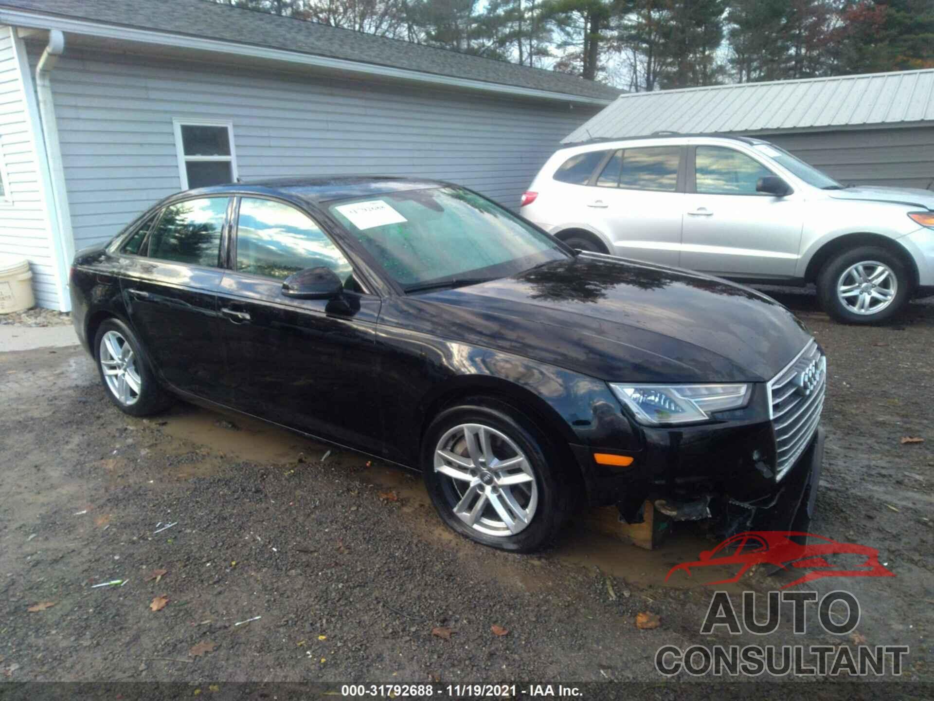 AUDI A4 2017 - WAUANAF42HN033857