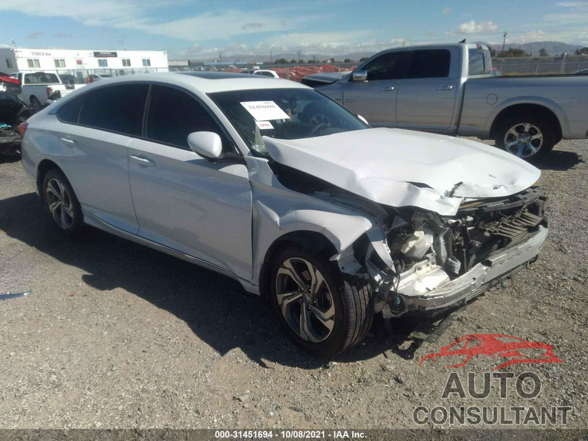 HONDA ACCORD SEDAN 2018 - 1HGCV1F49JA107379