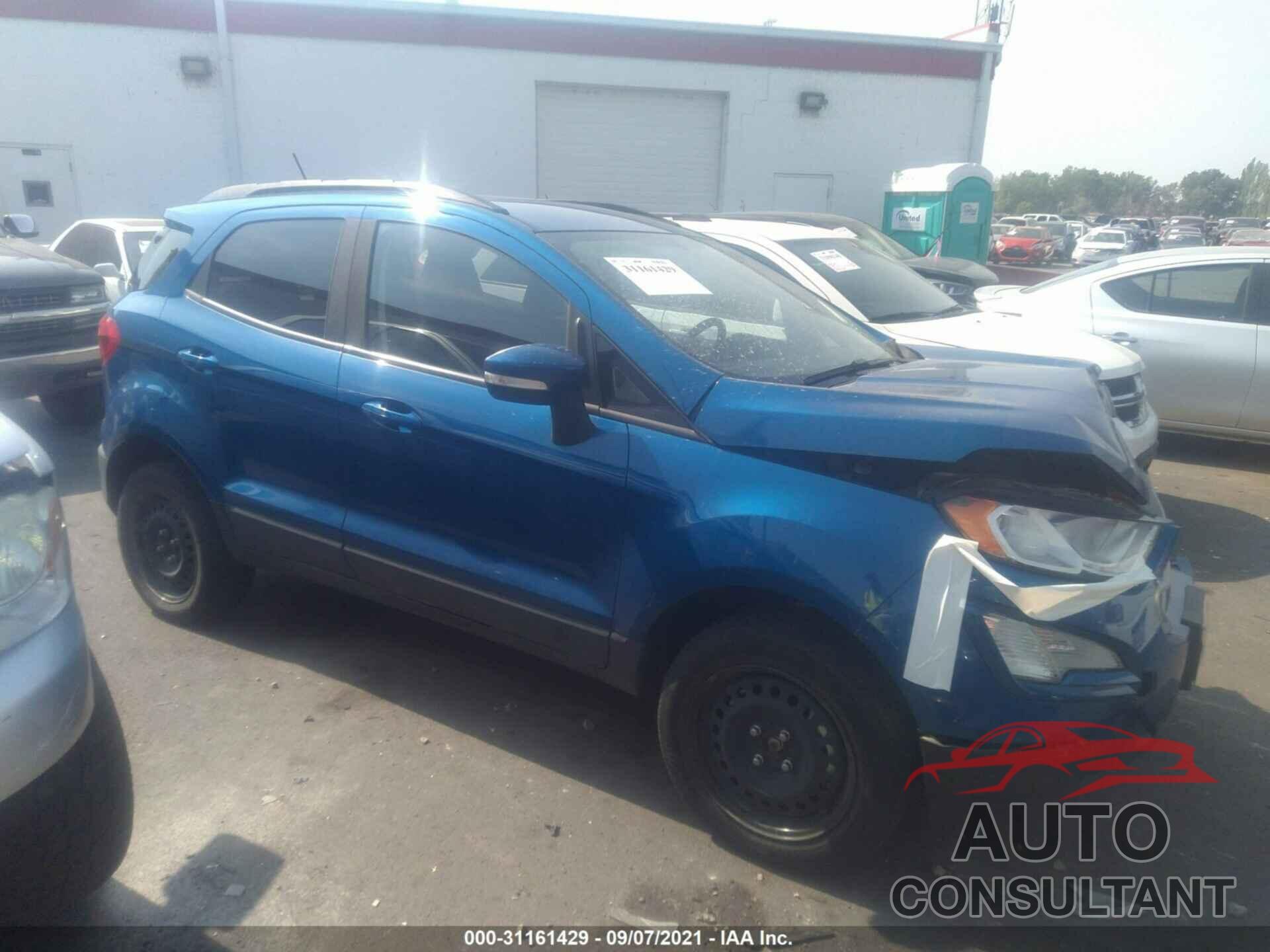 FORD ECOSPORT 2018 - MAJ6P1UL9JC213518