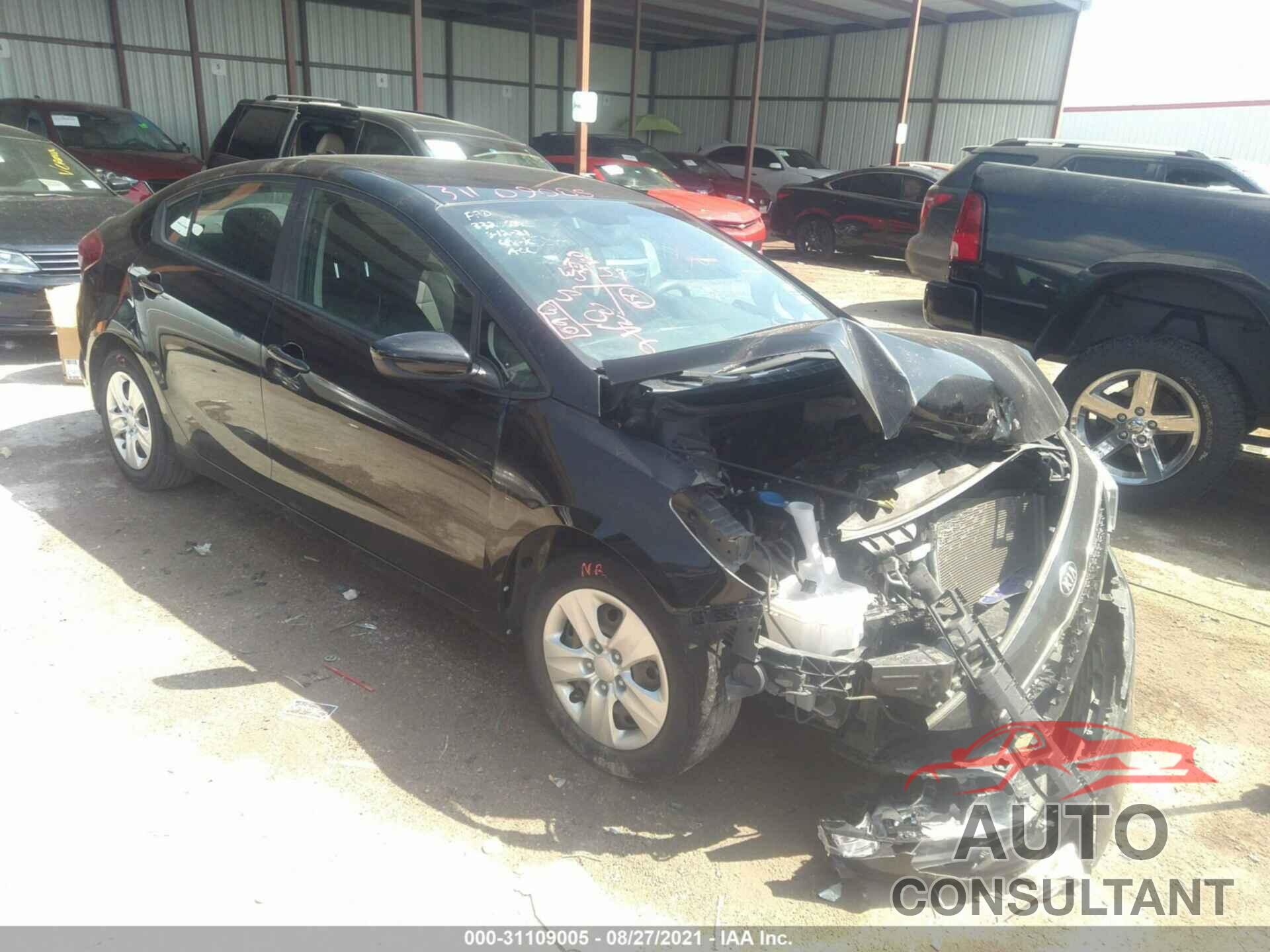 KIA FORTE 2017 - 3KPFK4A7XHE026972