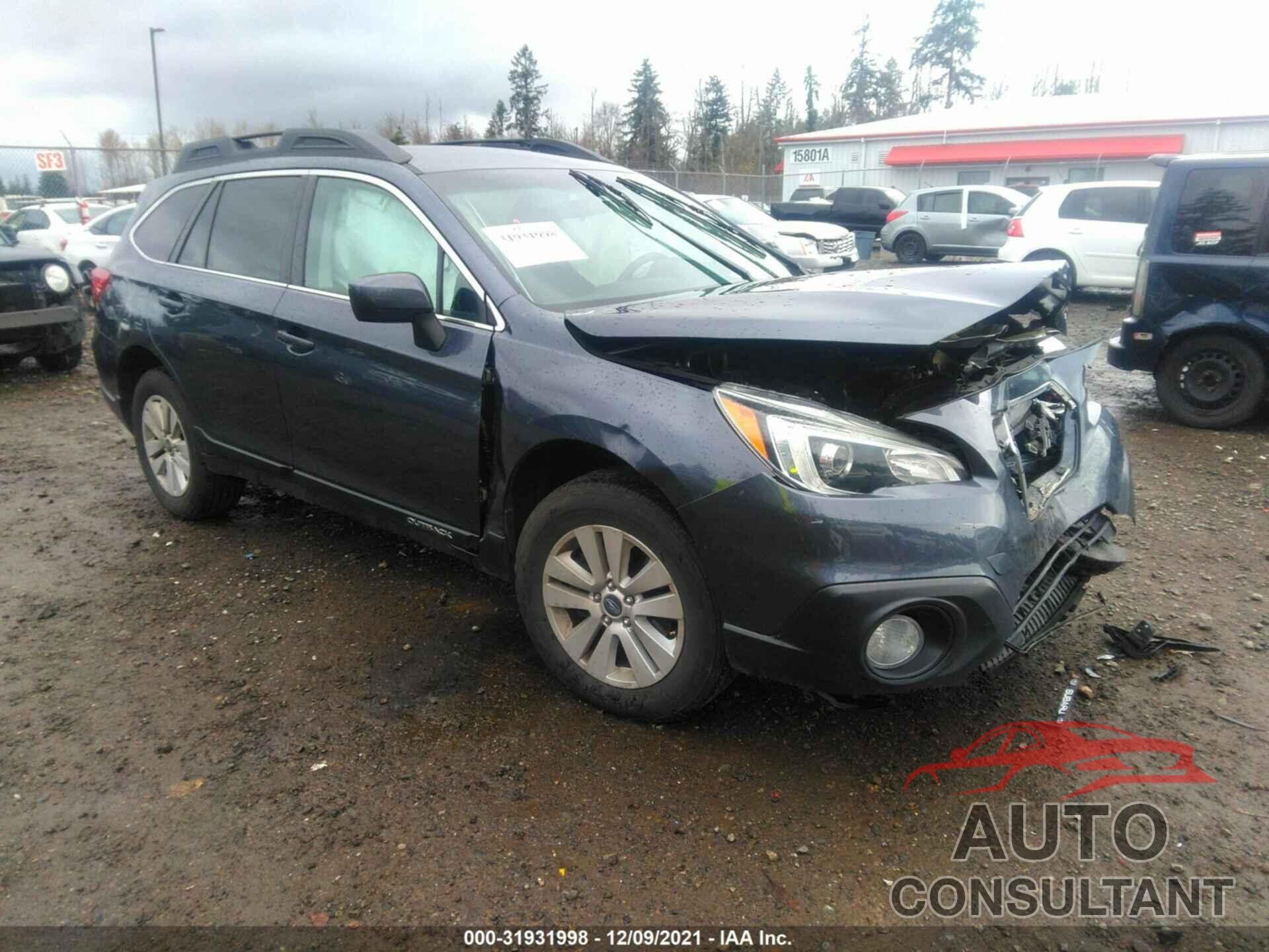 SUBARU OUTBACK 2017 - 4S4BSACC6H3374200