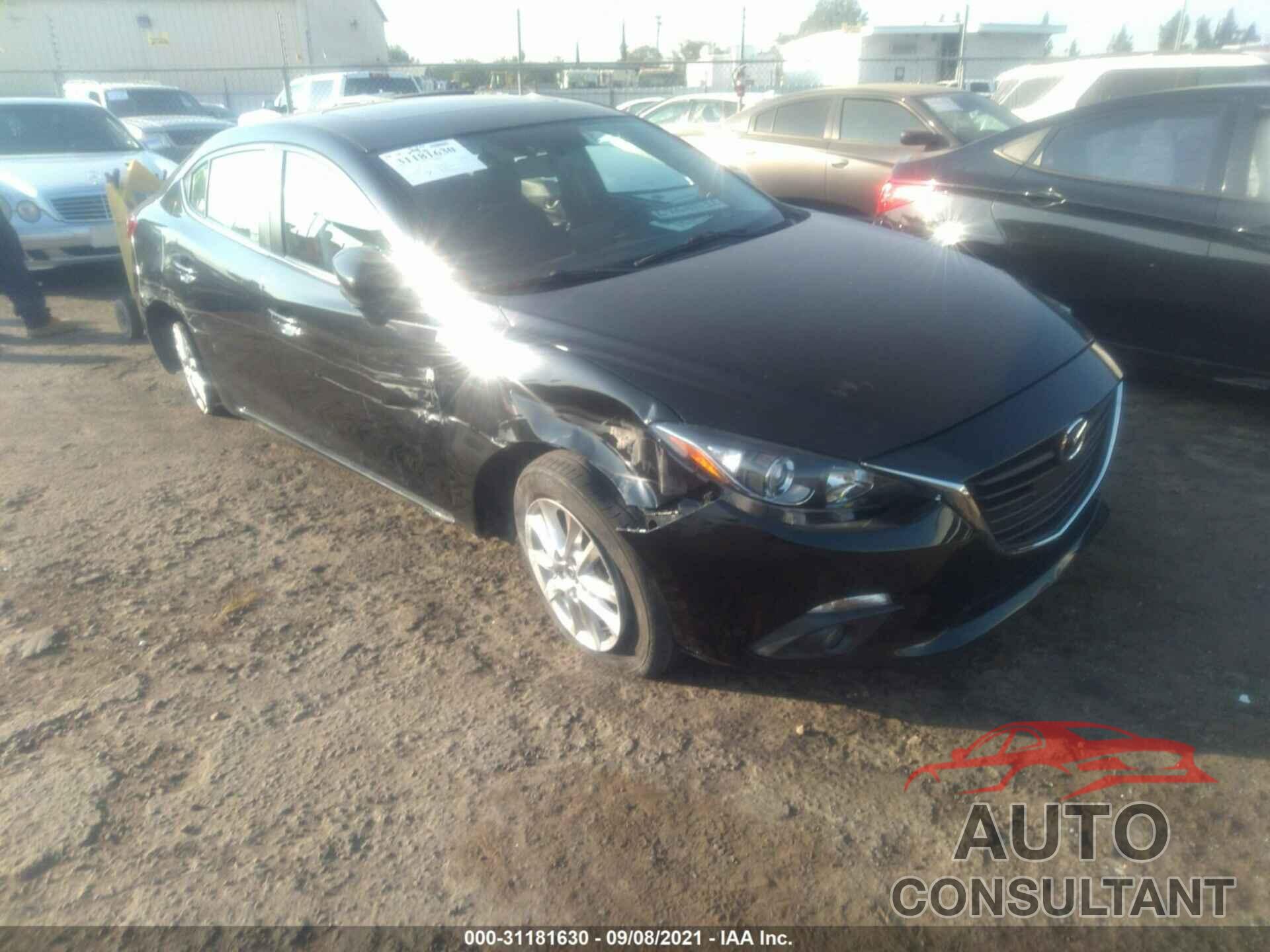 MAZDA MAZDA3 2016 - JM1BM1W73G1280007