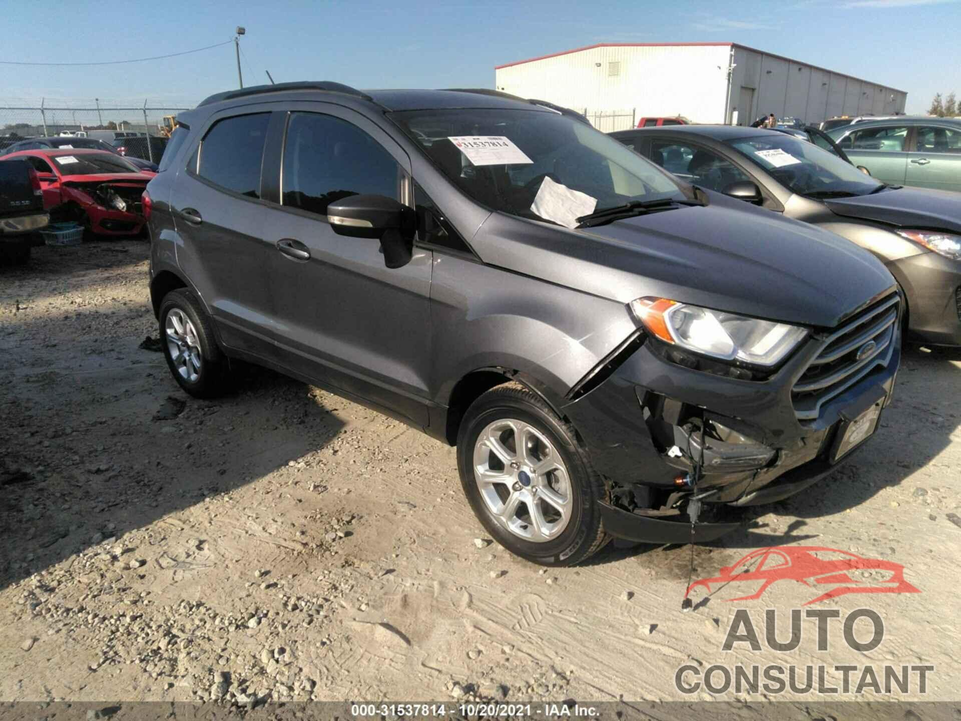 FORD ECOSPORT 2018 - MAJ6P1ULXJC161512