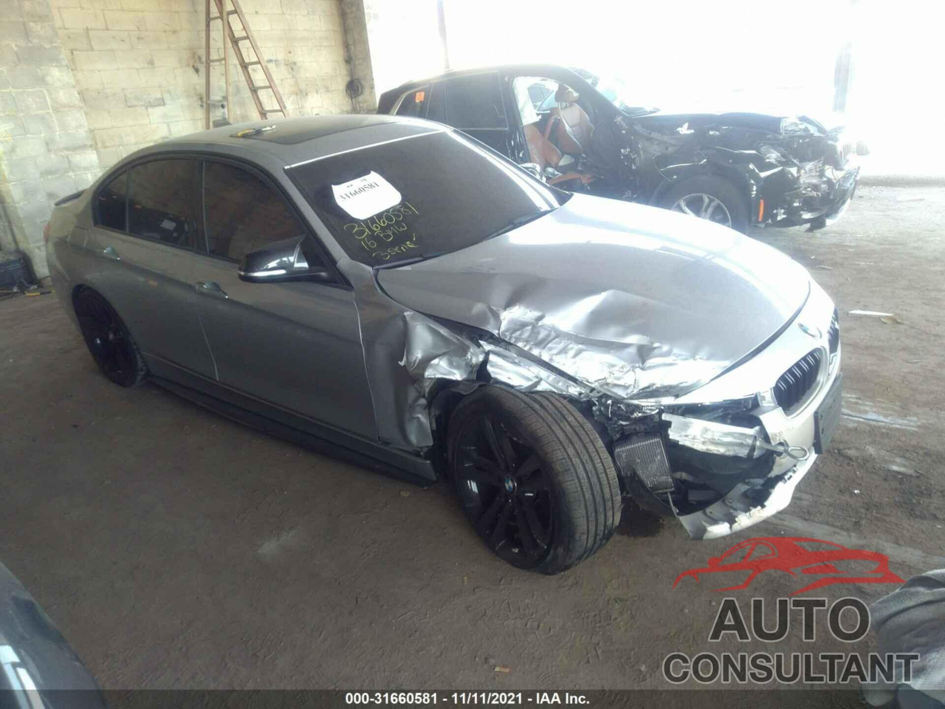 BMW 3 SERIES 2016 - WBA8E3G55GNU02730
