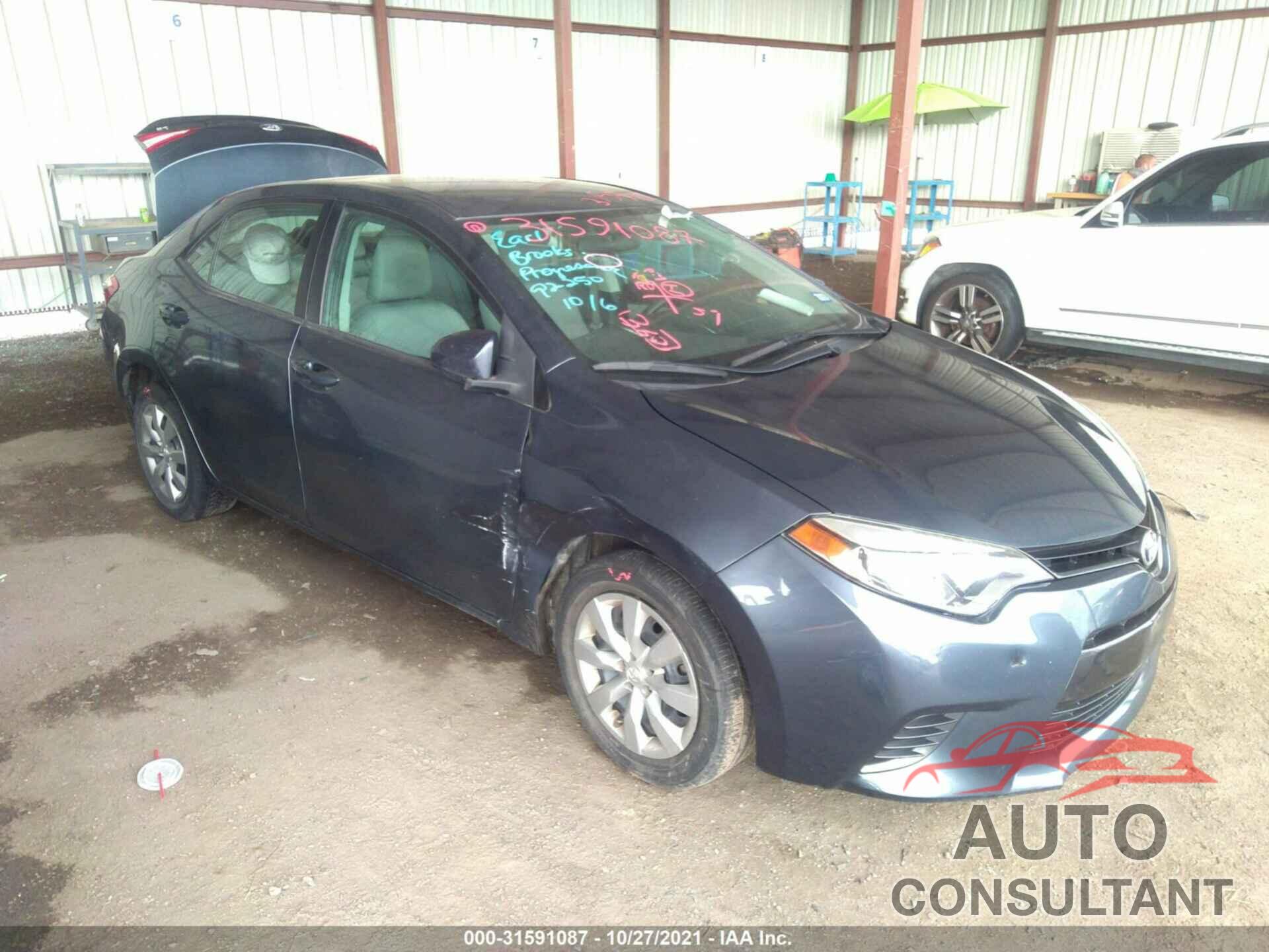 TOYOTA COROLLA 2016 - 5YFBURHE5GP506036