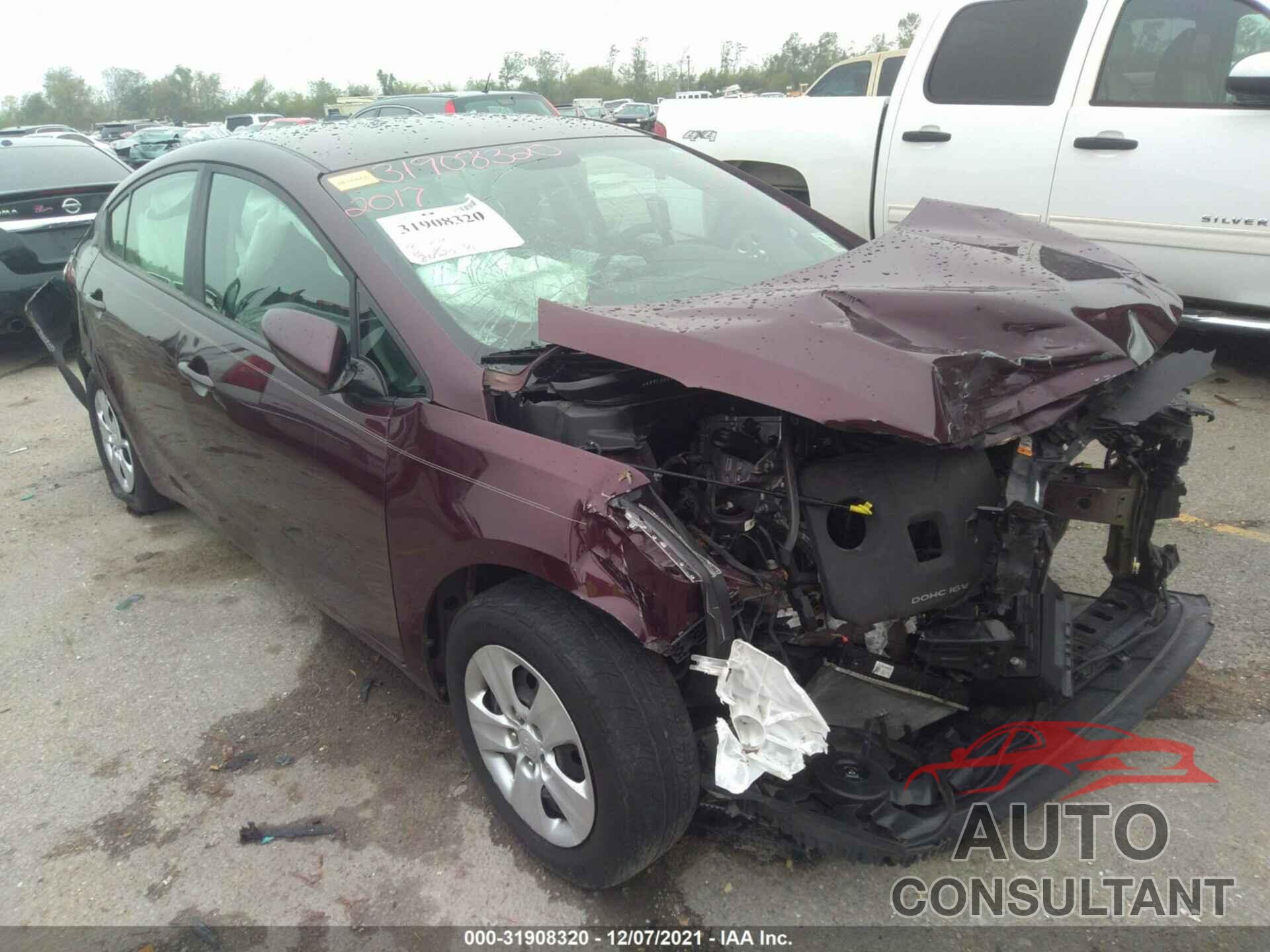 KIA FORTE 2017 - 3KPFK4A74HE115288