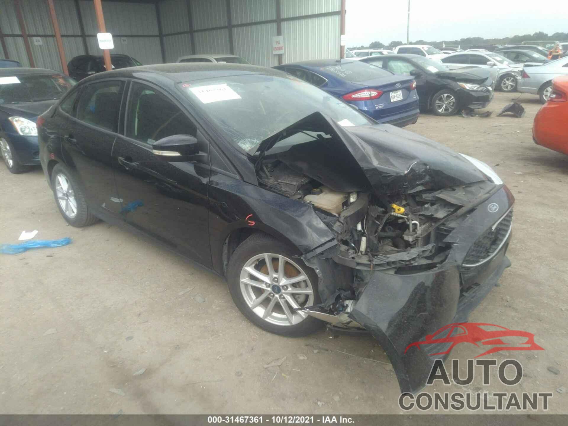 FORD FOCUS 2016 - 1FADP3F20GL398493